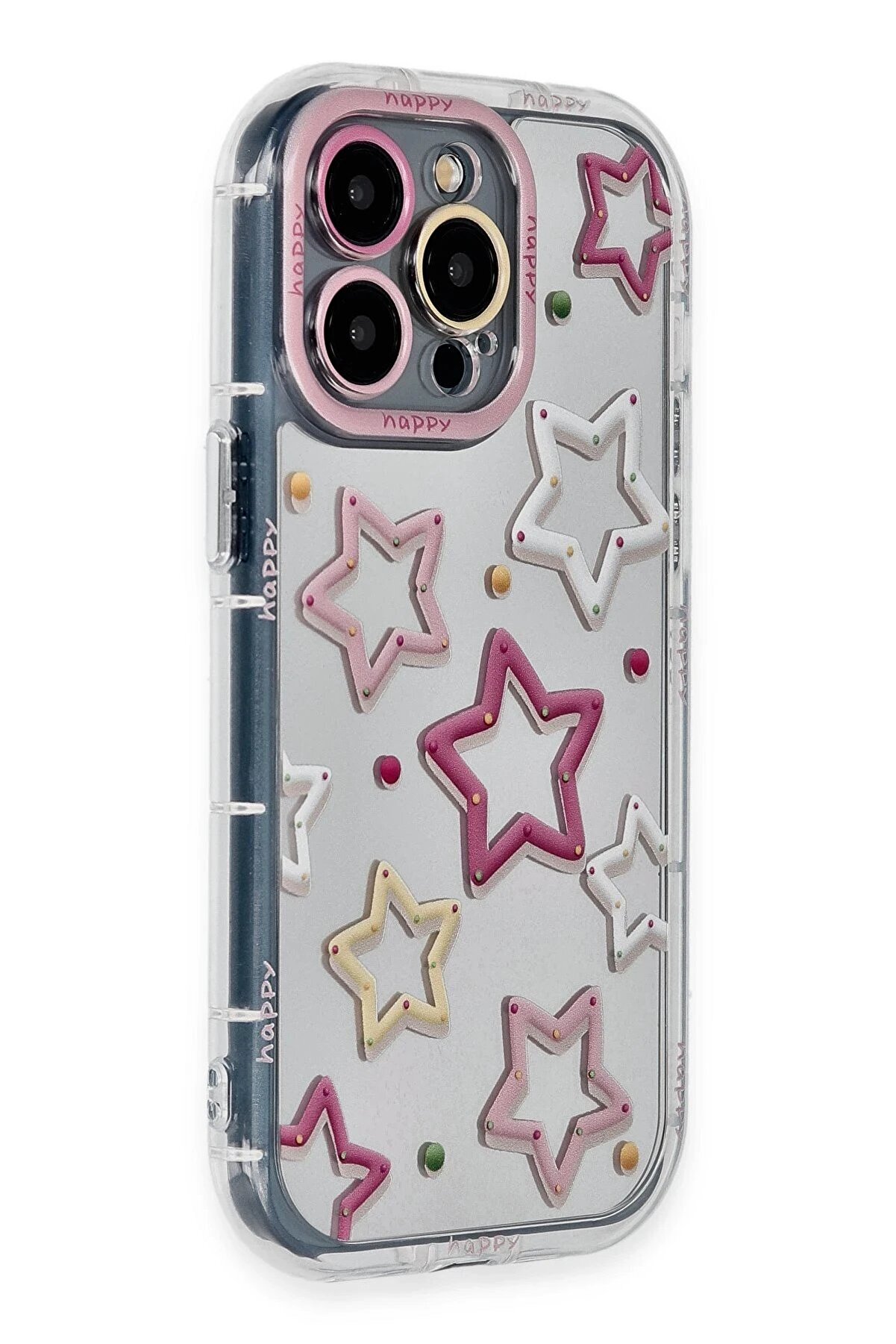 CepteToptan iPhone 14 Pro Max Kılıf Reflexion Desenli Kapak - Desen 3 - DROPX5971-5458