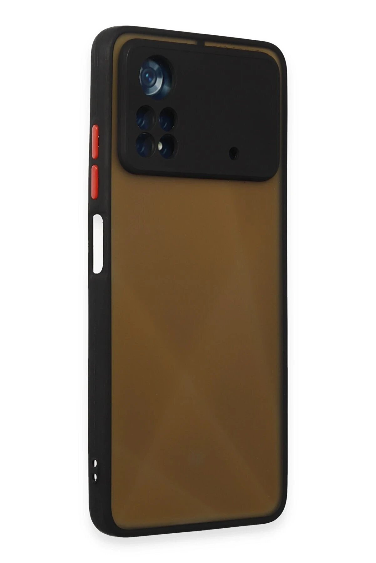 Xi̇aomi̇ Poco X4 Pro 5G Kılıf Montreal Si̇li̇kon Kapak - Si̇yah - Dropx7926-4063