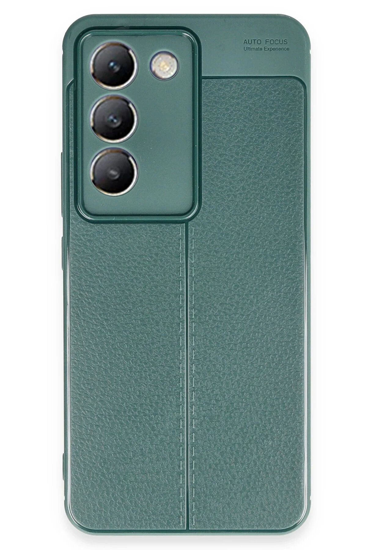Vi̇vo V30 Li̇te 4G Kılıf Auto Focus Kapak - Koyu Yeşi̇l - Dropx1285-5232