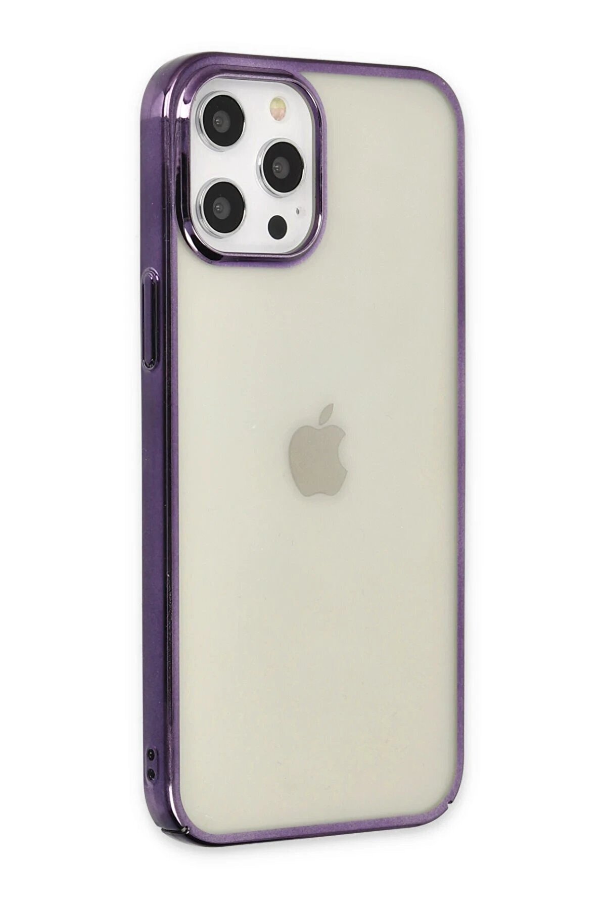 İphone 12 Pro Max Kılıf Element Si̇li̇kon - Mor - Dropx1703-1370
