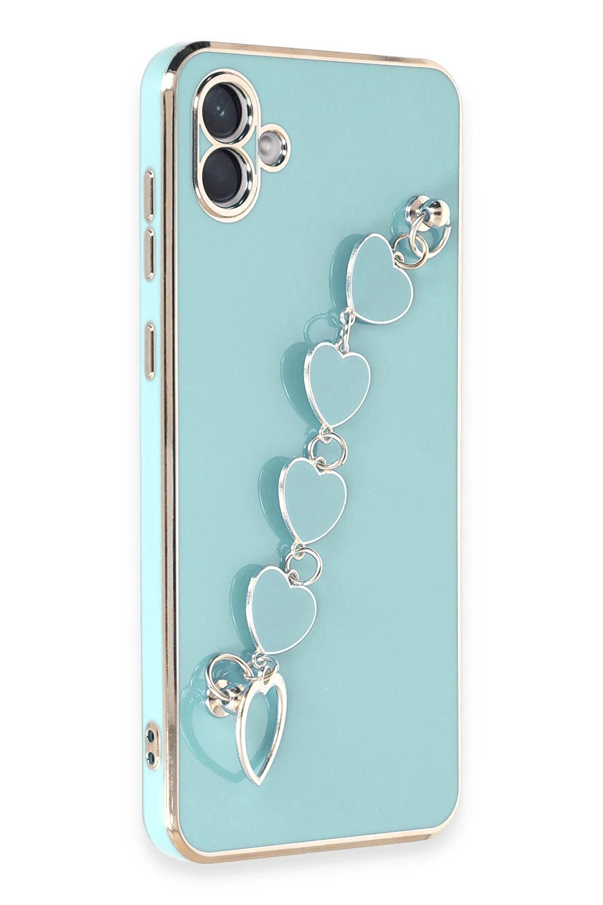 Samsung Galaxy A04 Kılıf Esi̇la Si̇li̇kon - Su Yeşi̇li̇ - Dropx2952-9252