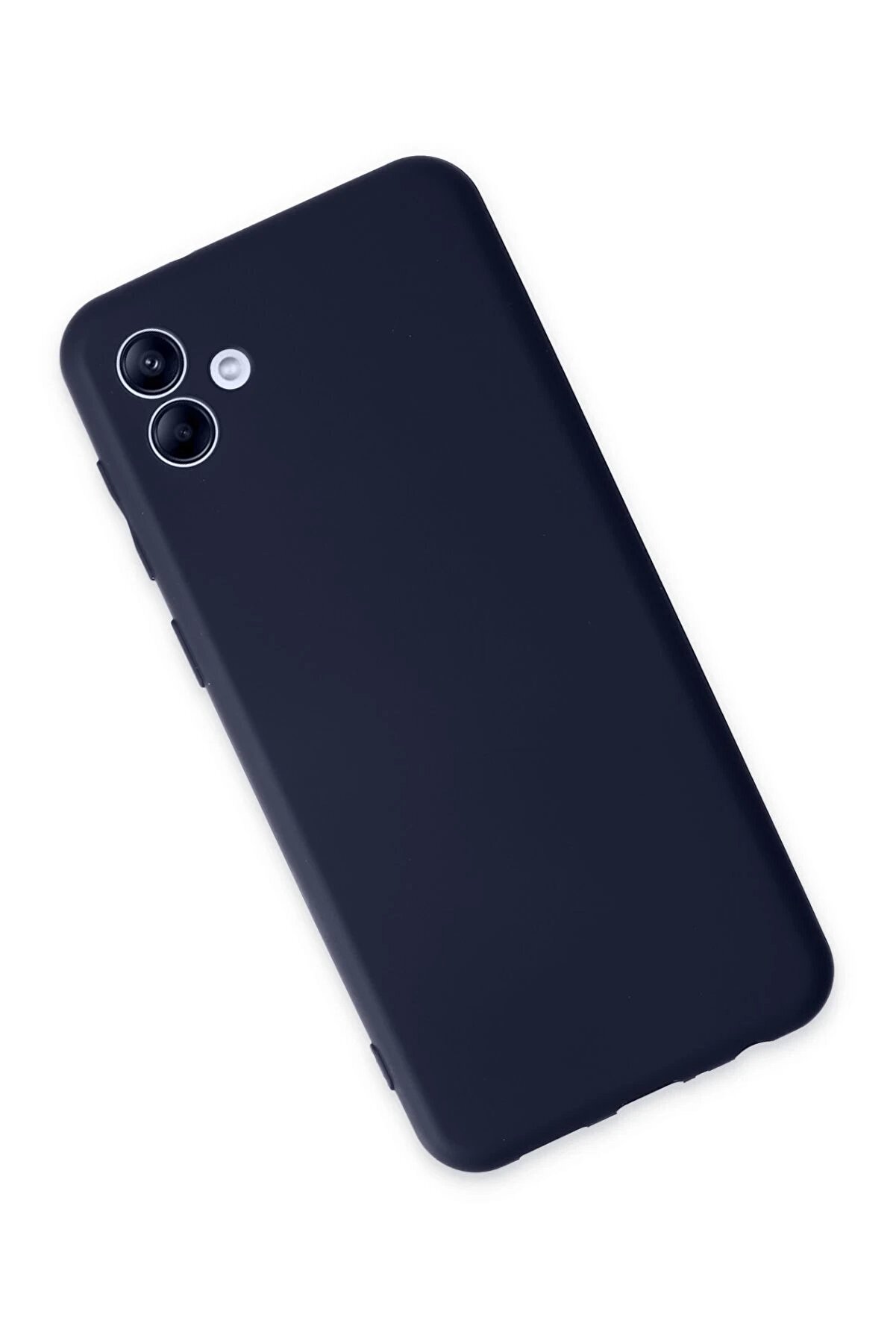 Samsung Galaxy A04E Kılıf Fi̇rst Si̇li̇kon - Laci̇vert - Dropx6792-5386