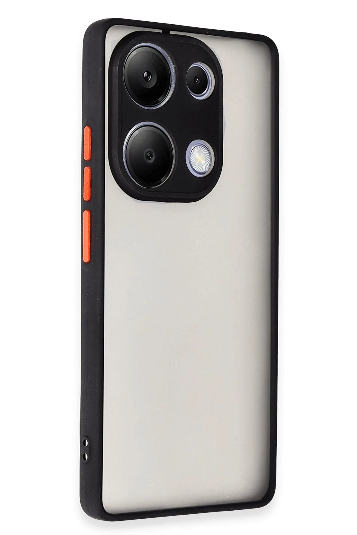 Xi̇aomi̇ Redmi̇ Note 13 Pro 4G Kılıf Montreal Si̇li̇kon Kapak - Si̇yah - Dropx2563-3580