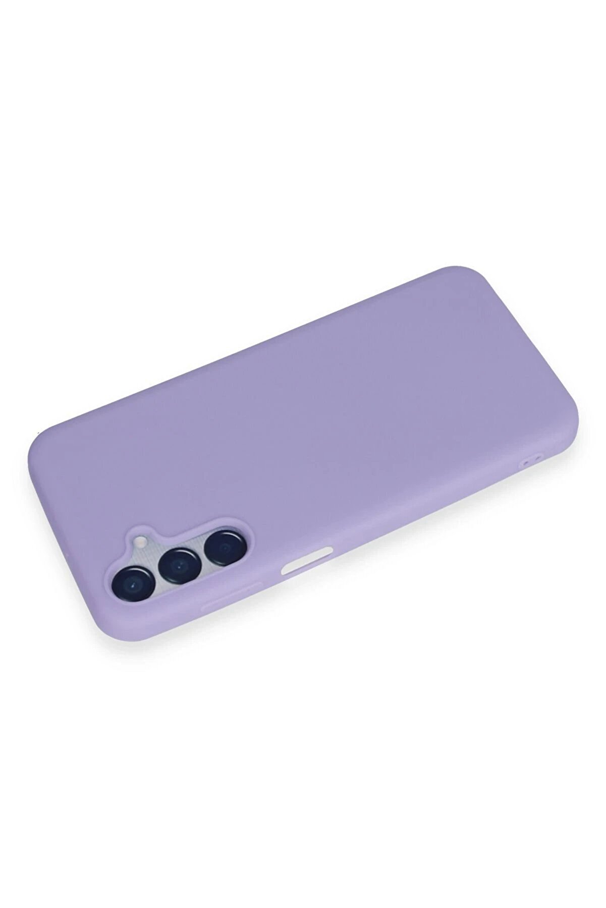 Samsung Galaxy M15 Kılıf Fi̇rst Si̇li̇kon - Li̇la - Dropx8929-4699