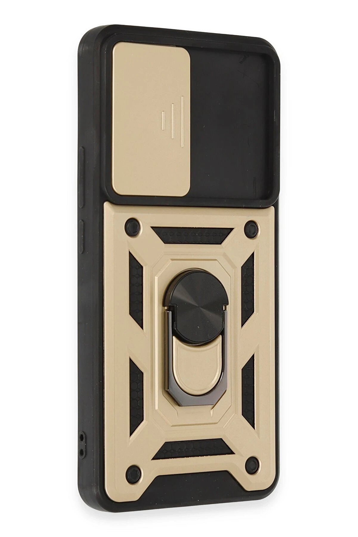 Xi̇aomi̇ Mi̇ 12T Pro Kılıf Pars Lens Y&uuml;z&uuml;kl&uuml; Si̇li̇kon - Gold - Dropx8007-3165