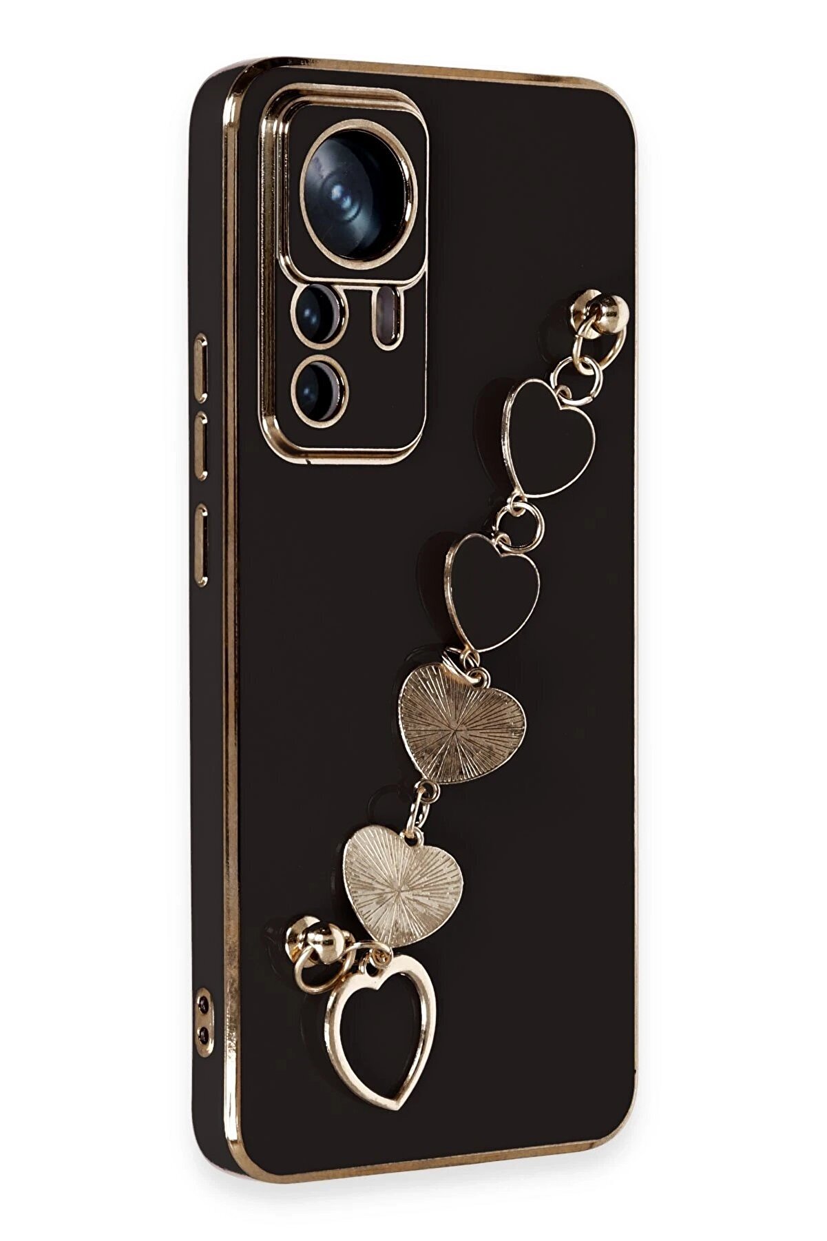 Xi̇aomi̇ Mi̇ 12T Pro Kılıf Esi̇la Si̇li̇kon - Si̇yah - Dropx7048-8487