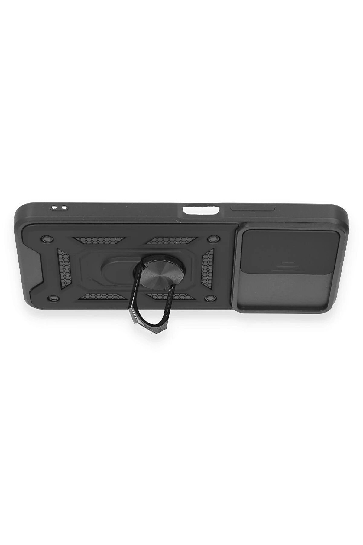 Xi̇aomi̇ Redmi̇ Note 12 4G Kılıf Pars Lens Yüzüklü Si̇li̇kon - Si̇yah - Dropx7655-4713