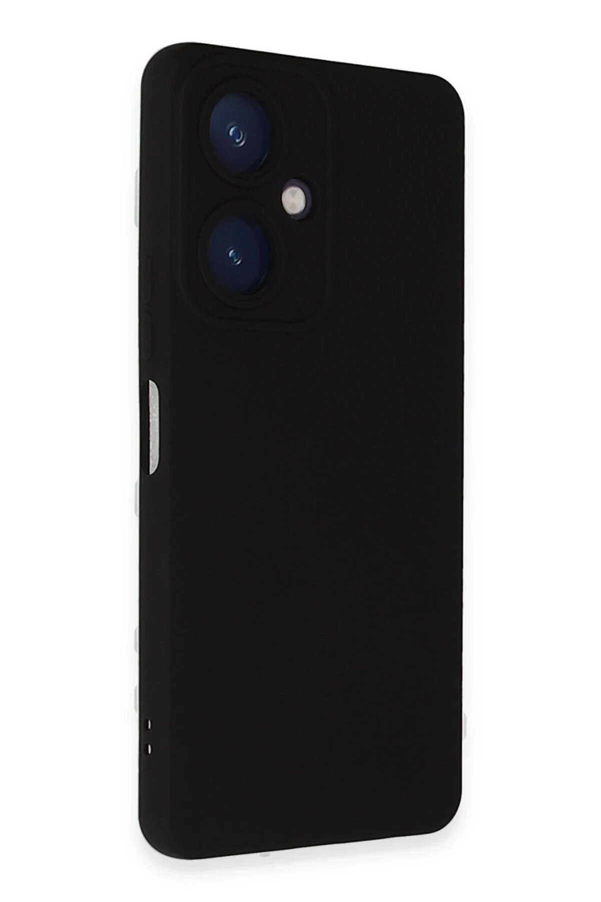 Vi̇vo Y27 Kılıf Nano İçi̇ Kadi̇fe Si̇li̇kon - Si̇yah - Dropx5656-8999