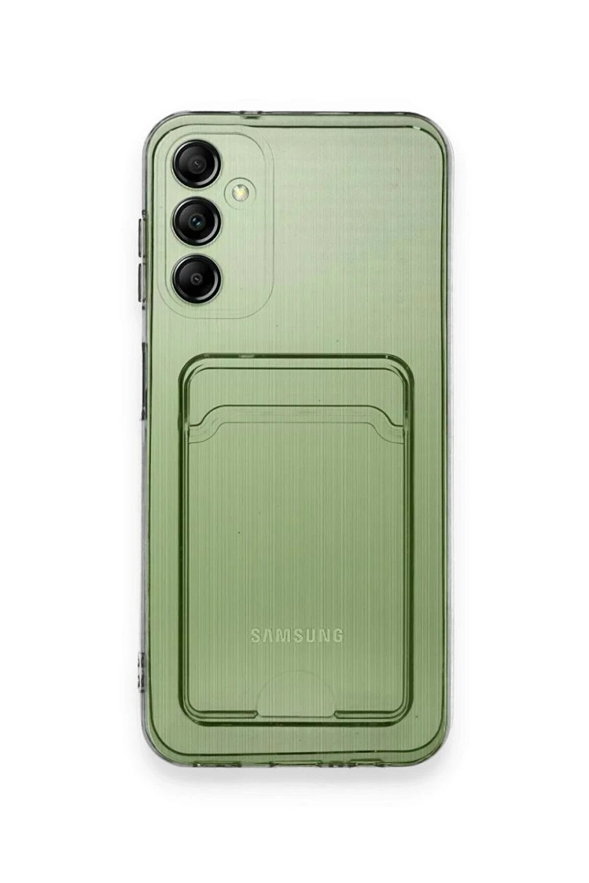 Samsung Galaxy M15 Kılıf Kart Şeffaf Si̇li̇kon - Şeffaf - Dropx4142-7556
