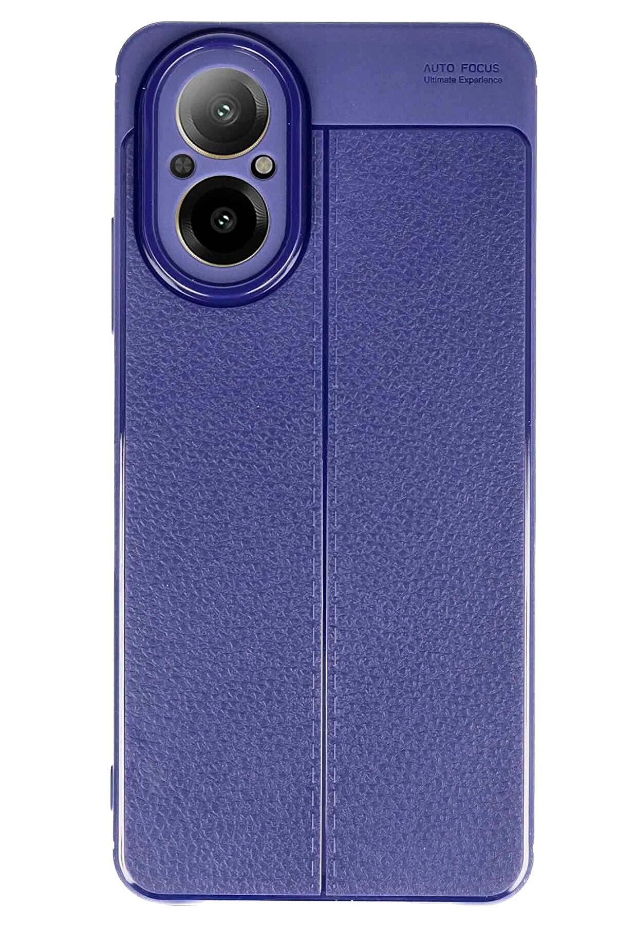 Realme 12 Li̇te Kılıf Auto Focus Kapak - Laci̇vert - Dropx2284-9780