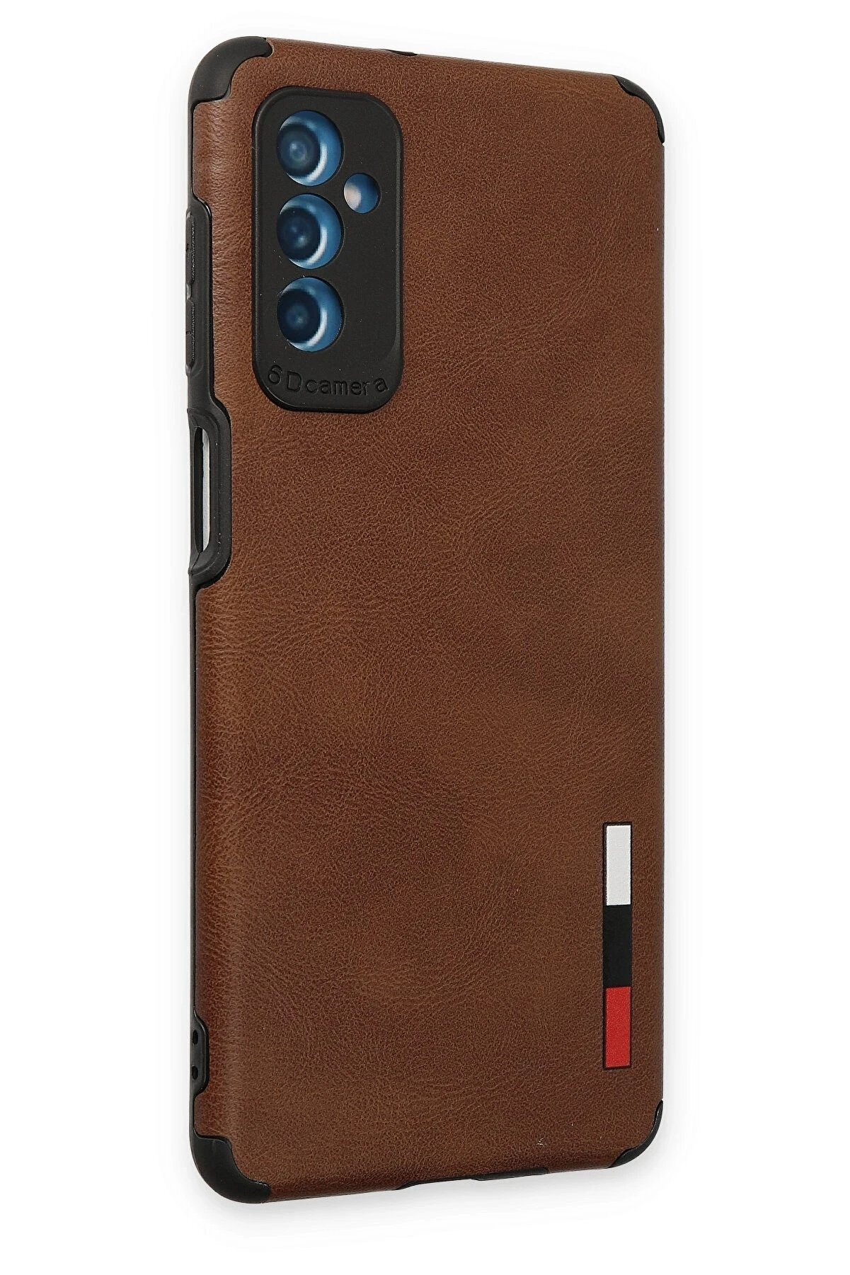 Samsung Galaxy M52 5G Kılıf Loop Deri̇ Si̇li̇kon - Kahverengi̇ - Dropx9792-8185