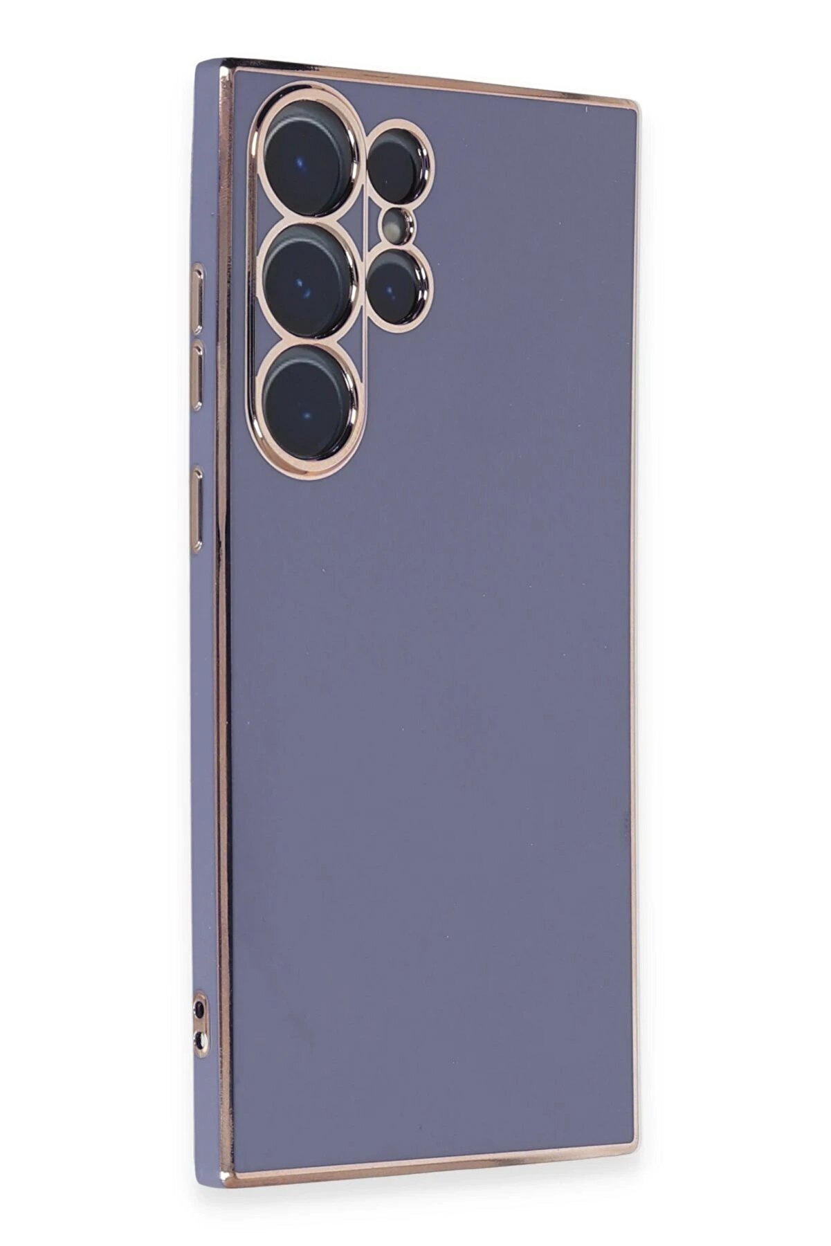 Samsung Galaxy S23 Ultra Kılıf Volet Si̇li̇kon - Mavi̇ - Dropx3140-1612