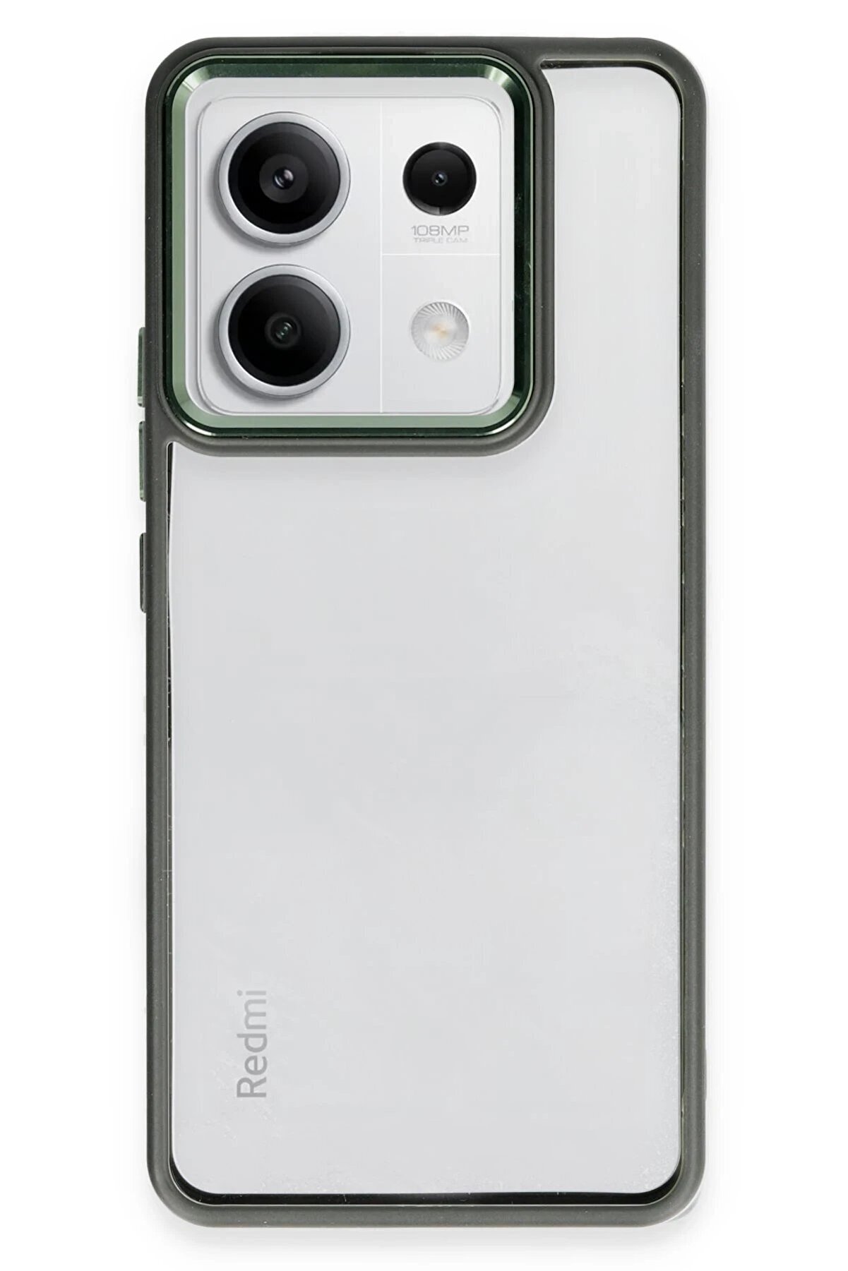 CepteToptan Xiaomi Redmi Note 13 Pro 4G Kılıf Power Silikon - Koyu Yeşil - DROPX9090-5015