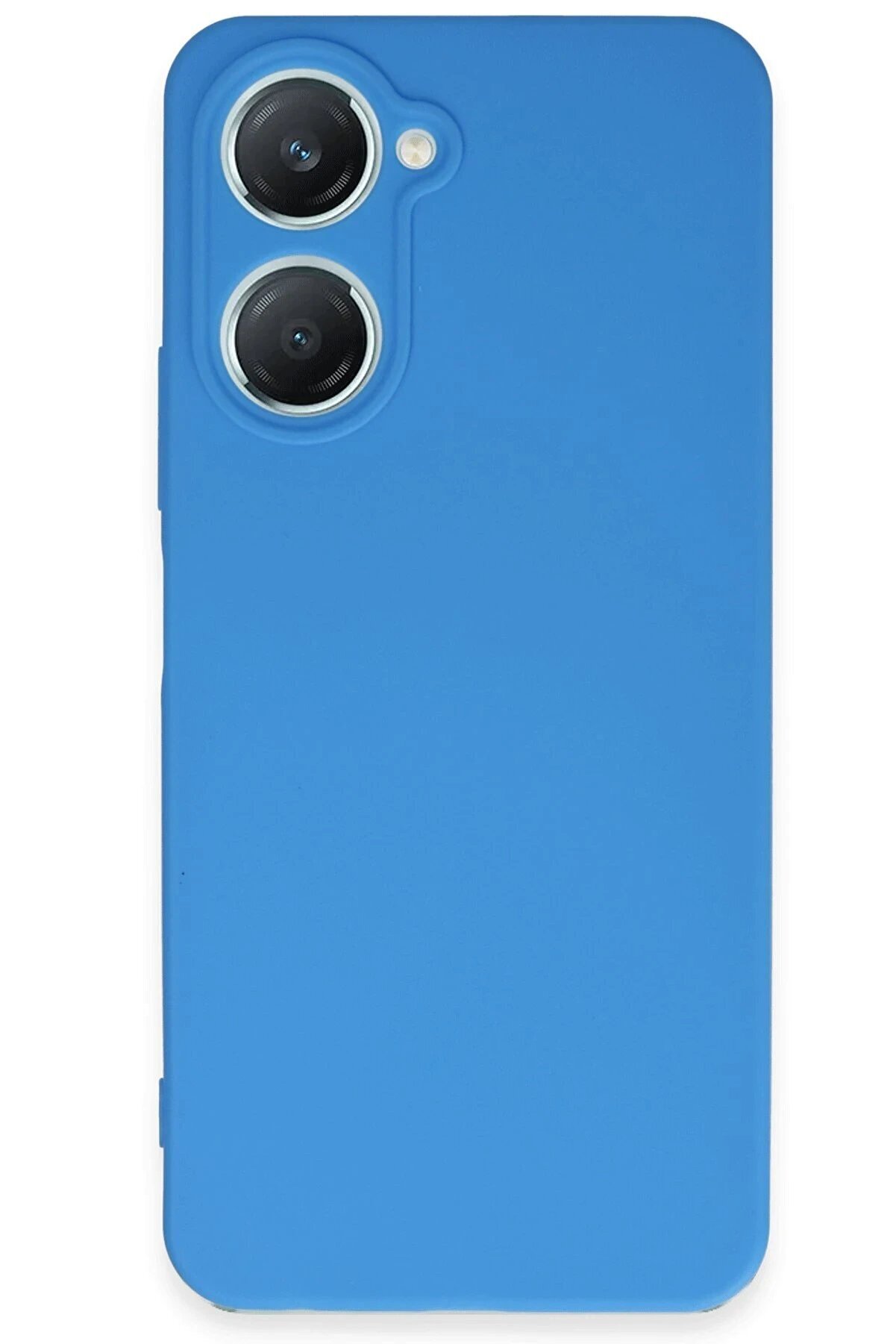 CepteToptan Vivo Y18 Kılıf First Silikon - Mavi - DROPX4274-8399