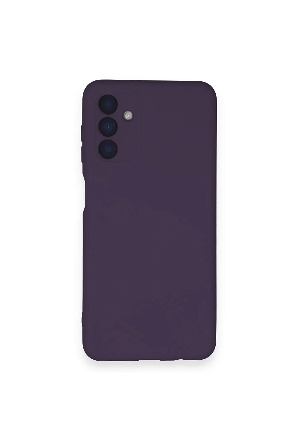 CepteToptan Samsung Galaxy A14 4G Kılıf Nano içi Kadife Silikon - Mor - DROPX3673-3990