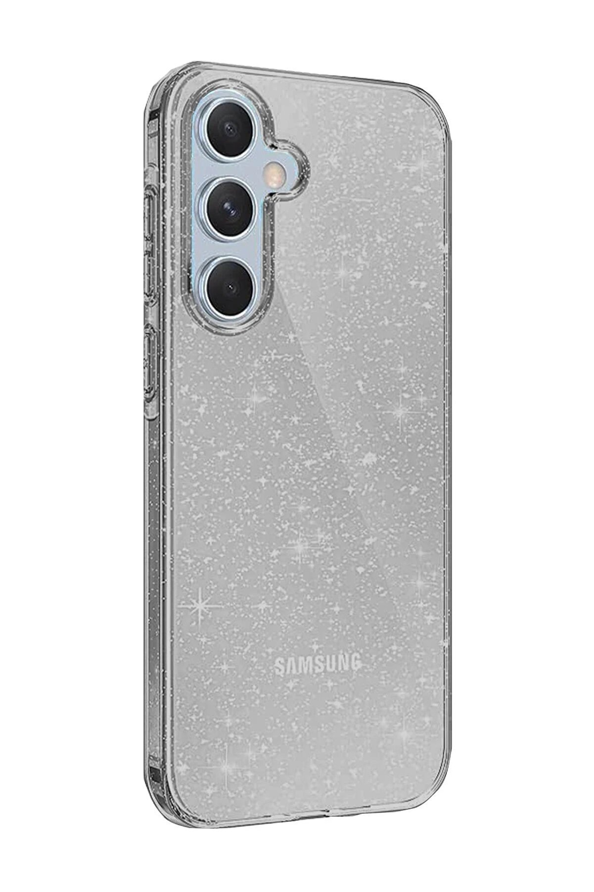 CepteToptan Samsung Galaxy A15 4G Kılıf Glow Kapak - Siyah - DROPX4635-6289