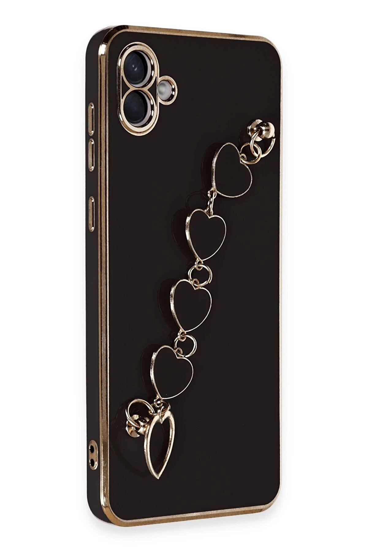 Samsung Galaxy A04 Kılıf Esi̇la Si̇li̇kon - Si̇yah - Dropx5174-9505