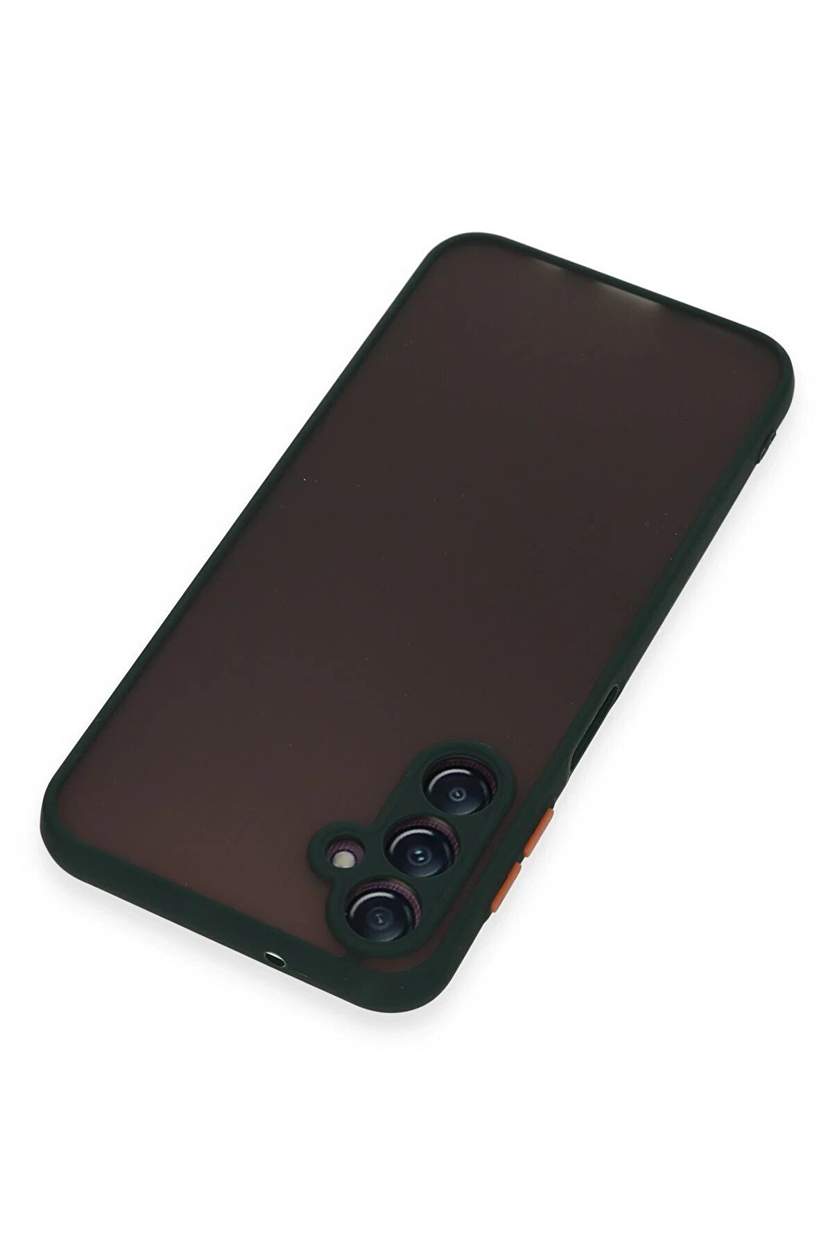 Samsung Galaxy A14 4G Kılıf Montreal Si̇li̇kon Kapak - Yeşi̇l - Dropx1950-2985