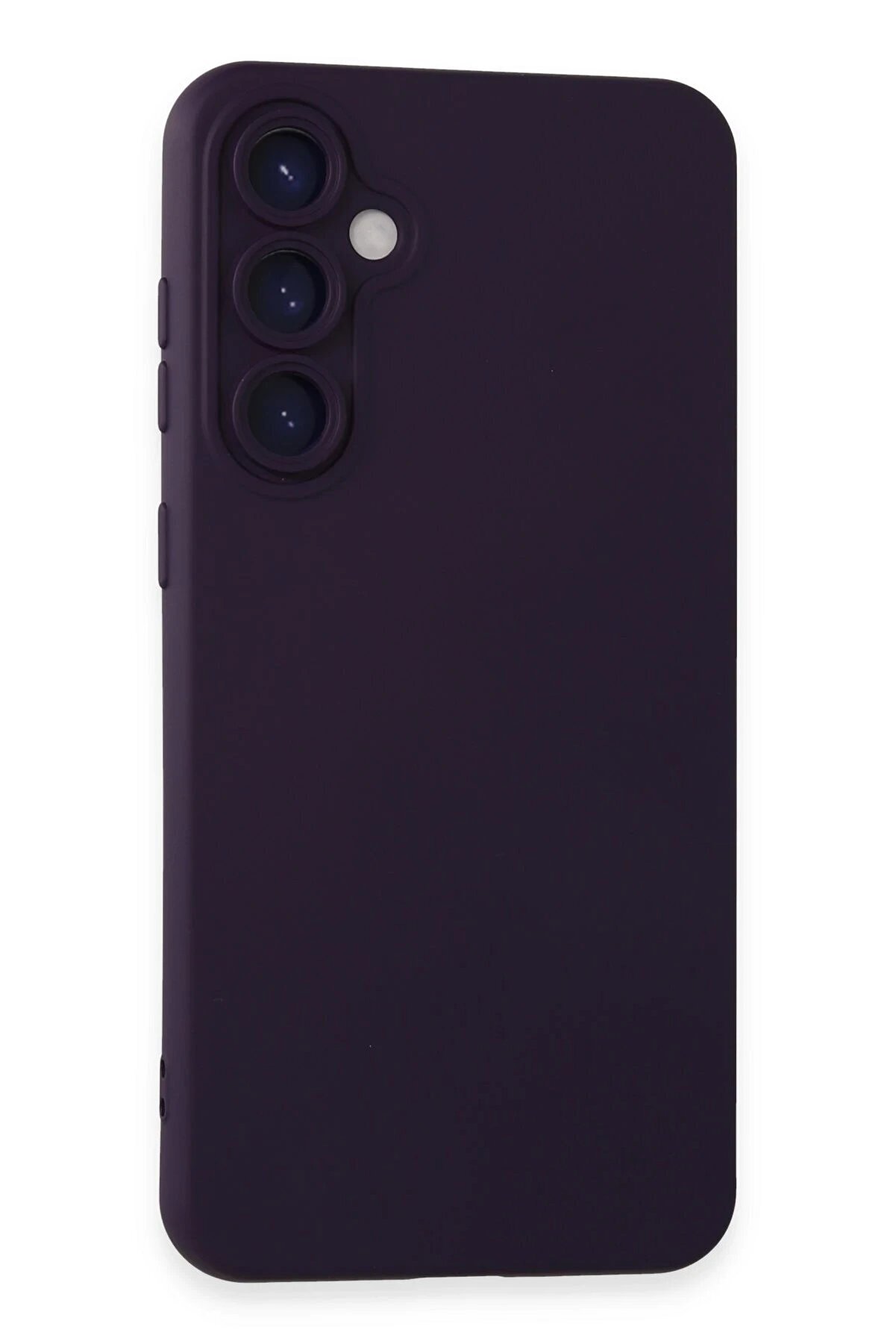 CepteToptan Samsung Galaxy S24 Kılıf Nano içi Kadife Silikon - Mor - DROPX4029-2748