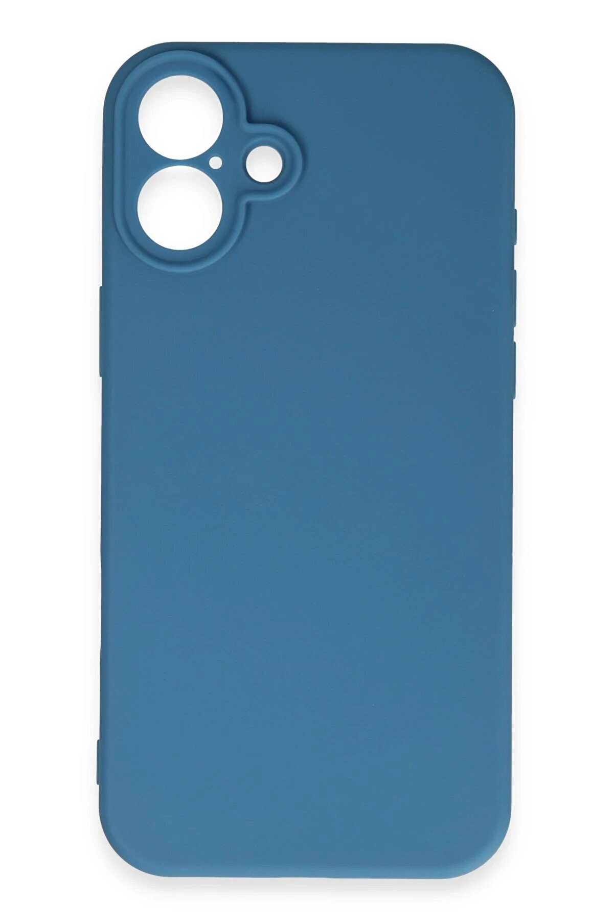 İphone 16 Plus Kılıf Fi̇rst Si̇li̇kon - Mavi̇ - Dropx5750-7730