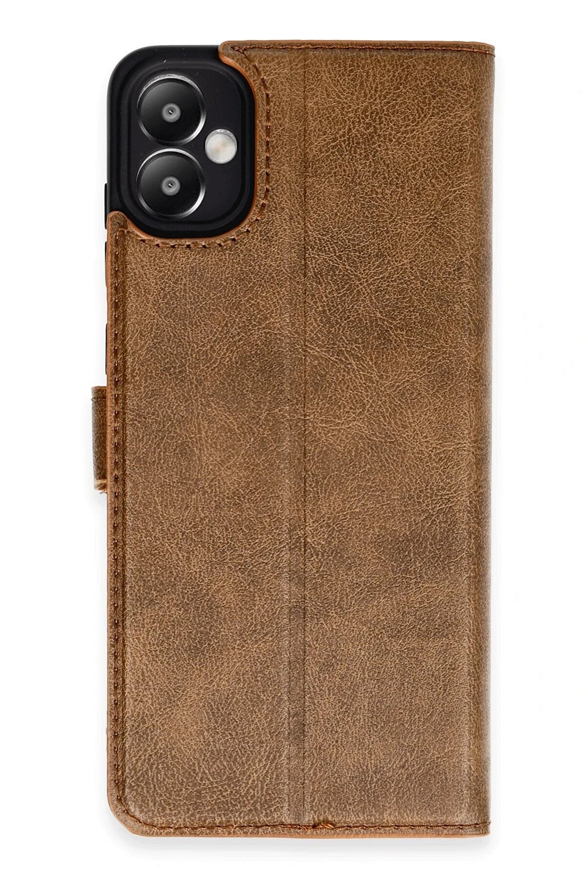 CepteToptan Samsung Galaxy A05 Kılıf Trend S Plus Kapaklı Kılıf - Taba - MKİ3643-5600