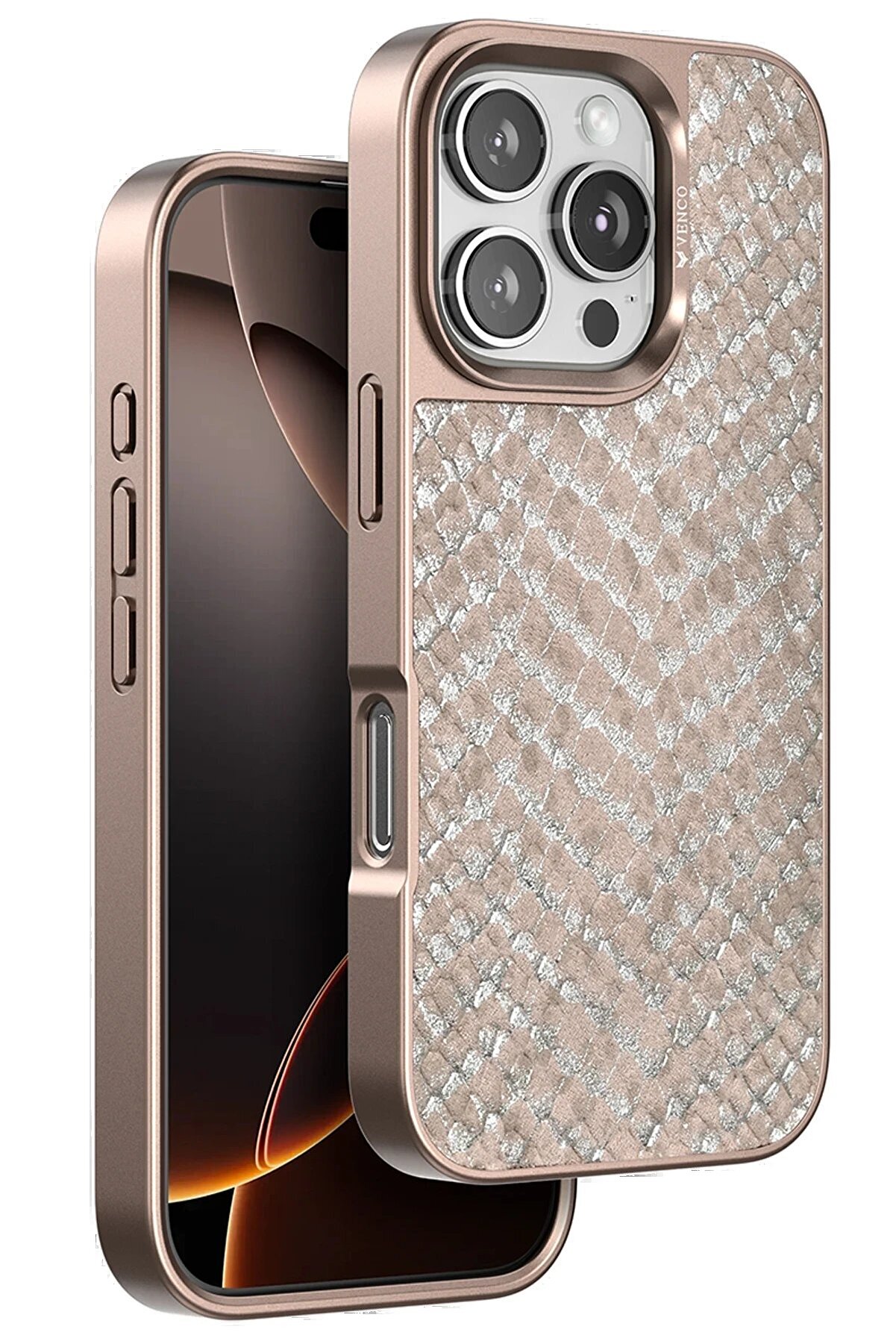 CepteToptan iPhone 16 Pro Viper Kapak - Titan Gri - DROPX2559-3013