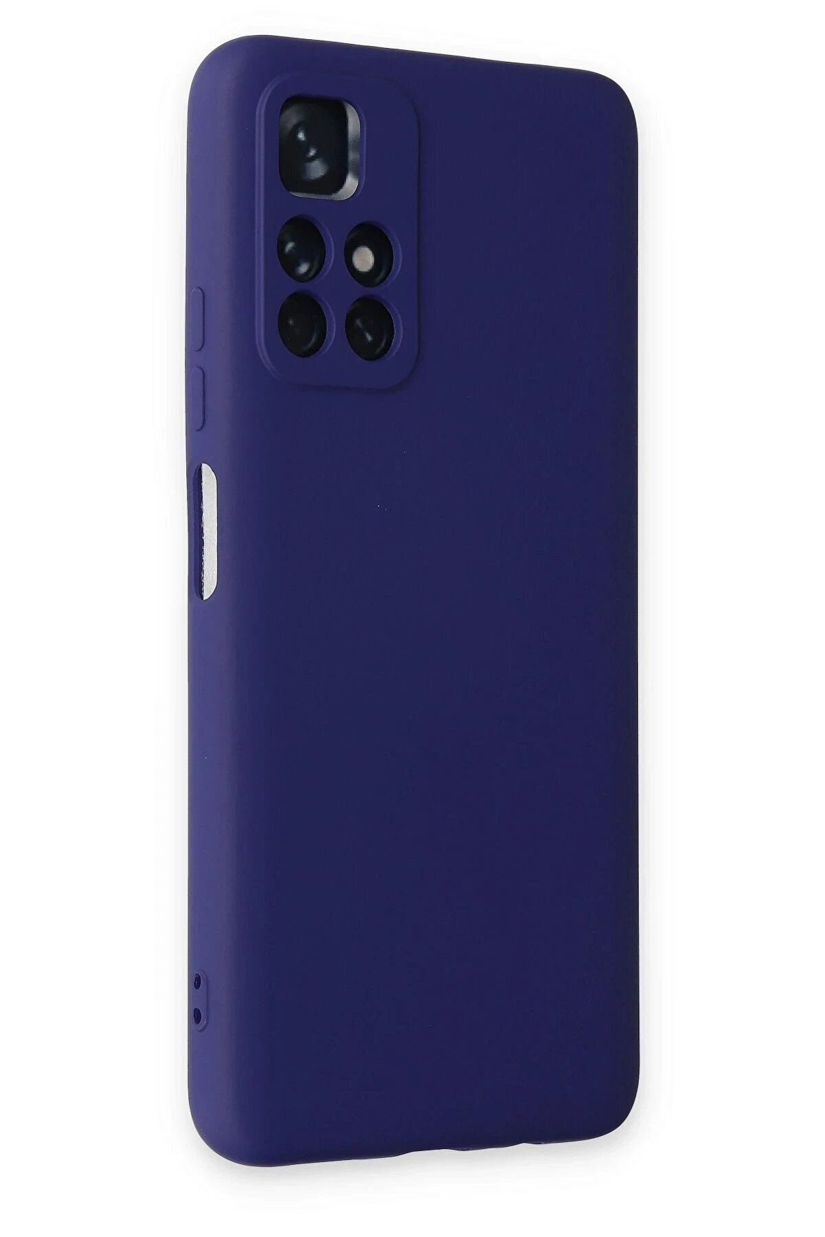Xi̇aomi̇ Redmi̇ Note 11T Kılıf Nano İ&ccedil;i̇ Kadi̇fe Si̇li̇kon - Mor - Dropx8740-7953
