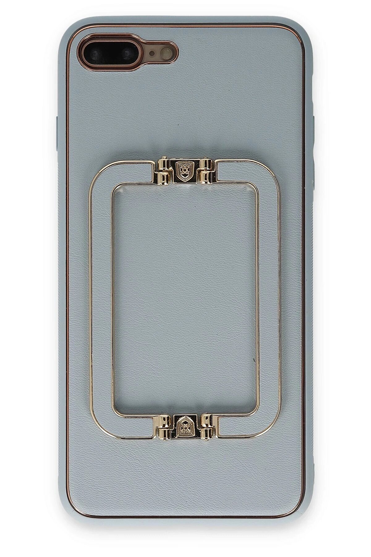 CepteToptan iPhone 7 Plus Kılıf Coco Elit Kapak - Turkuaz - DROPX9392-9312