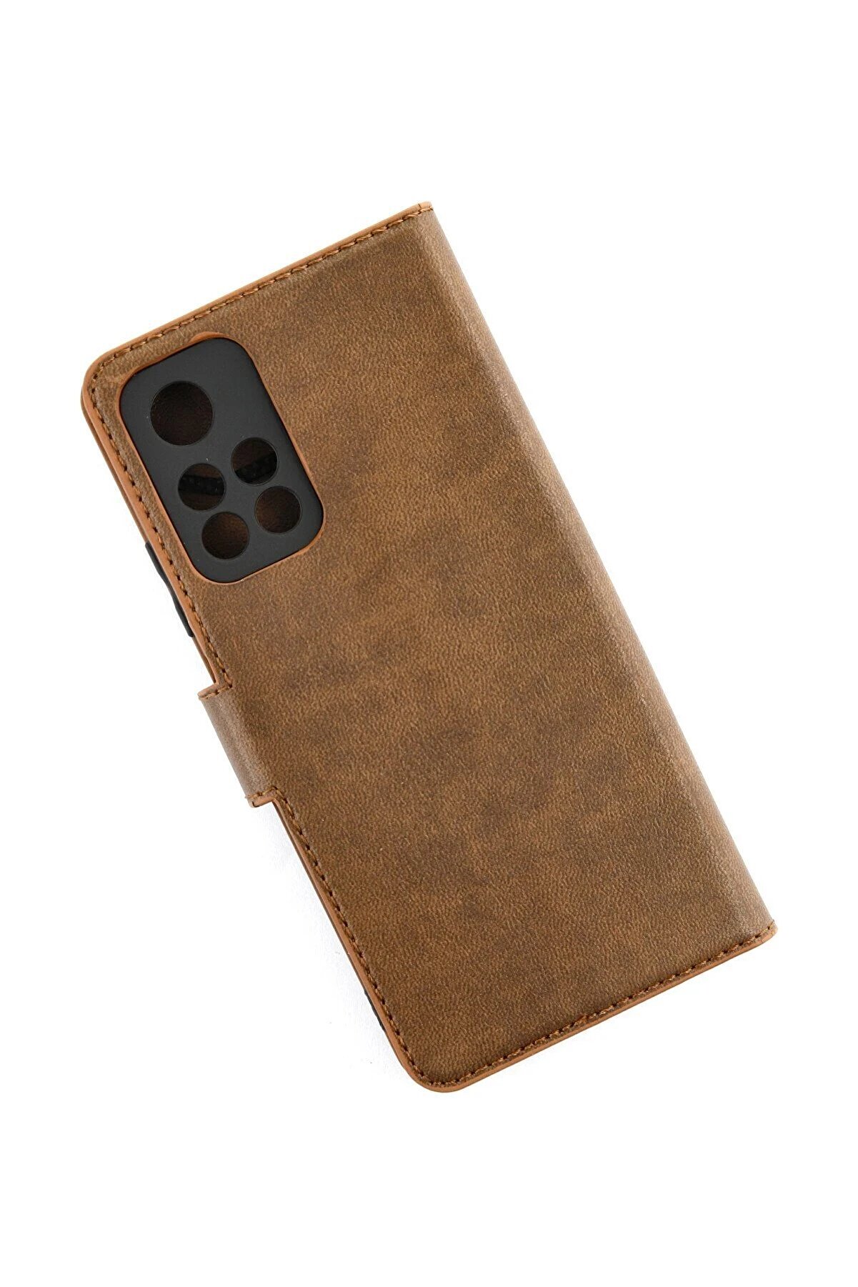 Xi̇aomi̇ Redmi̇ Note 11T Kılıf Trend S Plus Kapaklı Kılıf - Taba - Dropx4690-4244