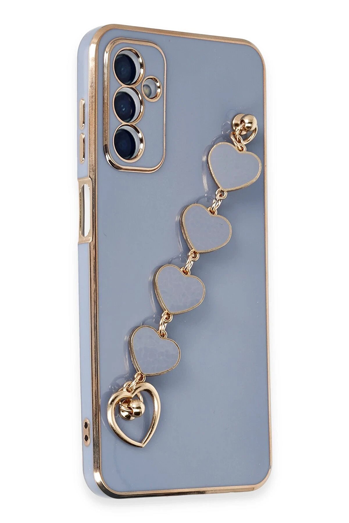 Samsung Galaxy A14 4G Kılıf Esi̇la Si̇li̇kon - Gri̇ - Dropx5501-6459