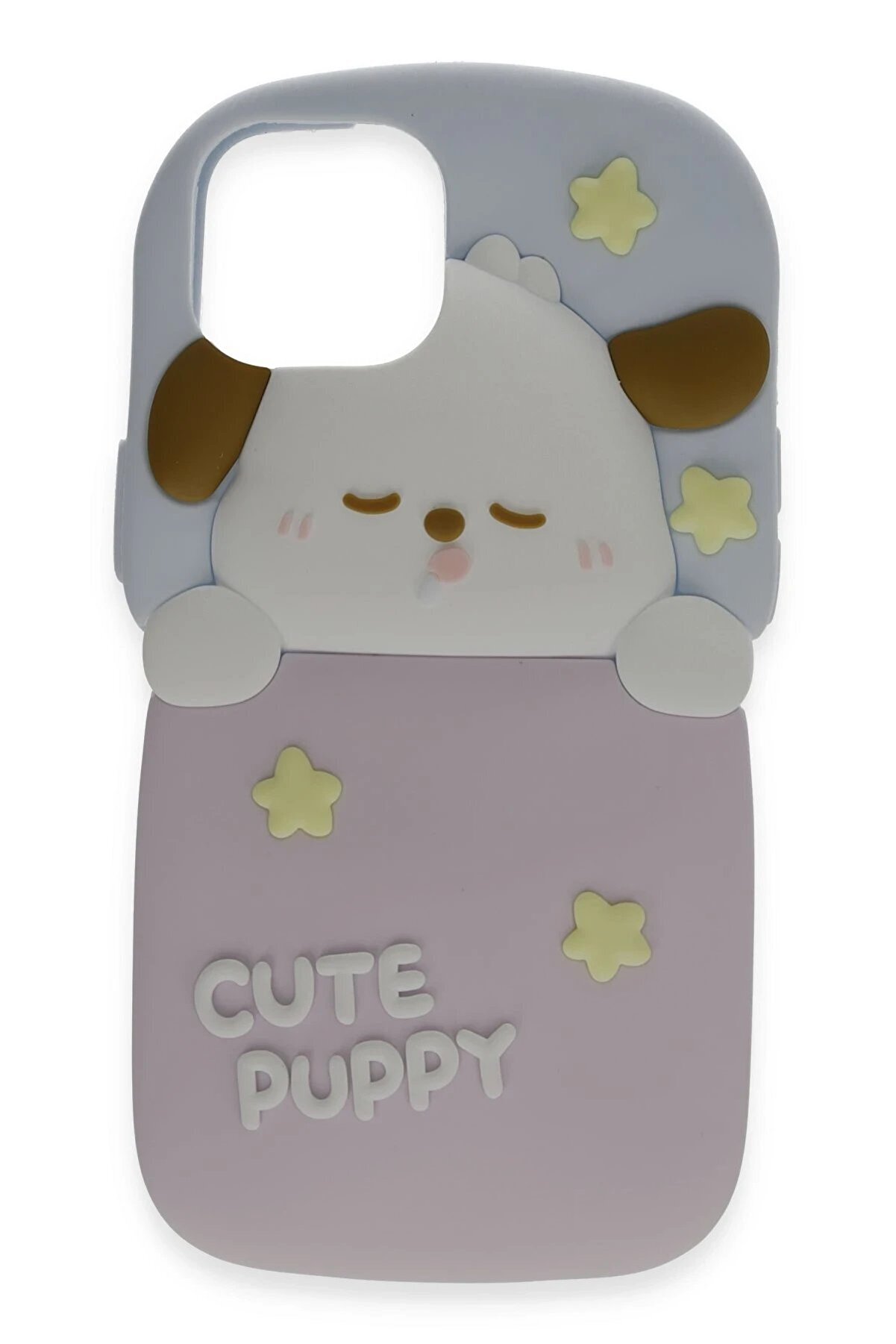 CepteToptan iPhone 15 Kılıf Poky Karakter Silikon Kapak - Desen 9 - DROPX3845-1137