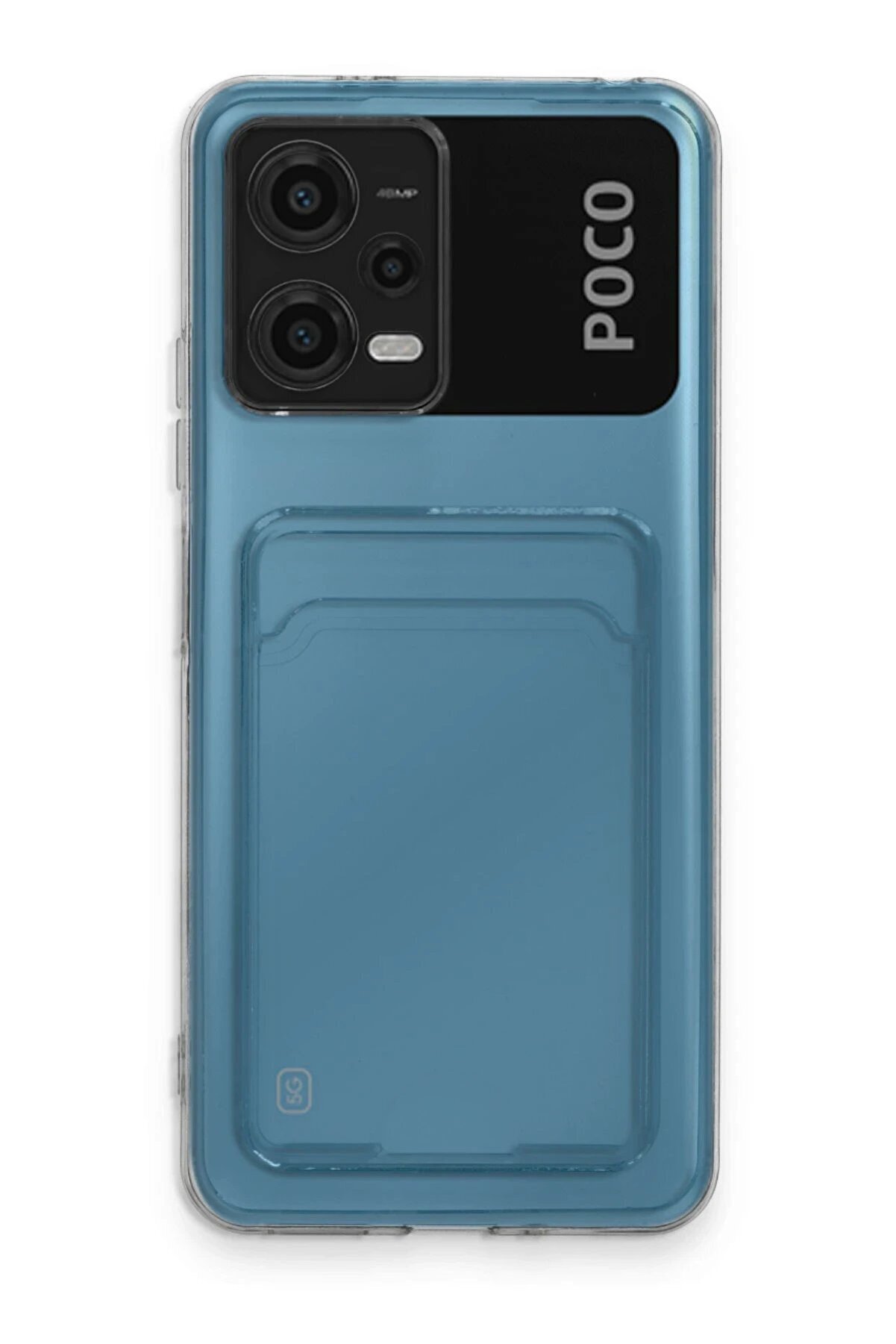 Xi̇aomi̇ Poco X5 5G Kılıf Kart Şeffaf Si̇li̇kon - Şeffaf - Dropx7762-6323