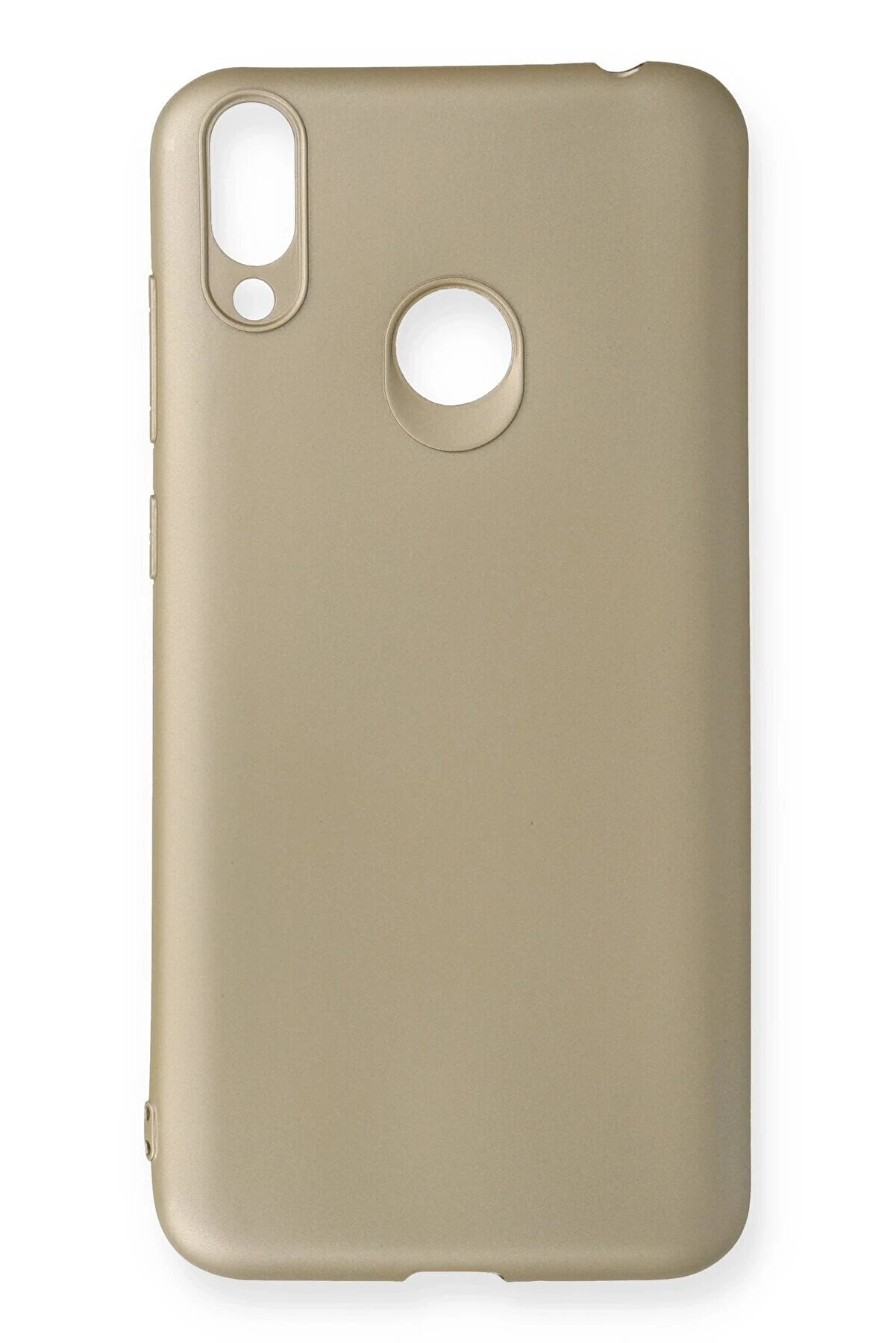 CepteToptan Huawei Honor 8C Kılıf First Silikon - Gold - DROPX6752-1244