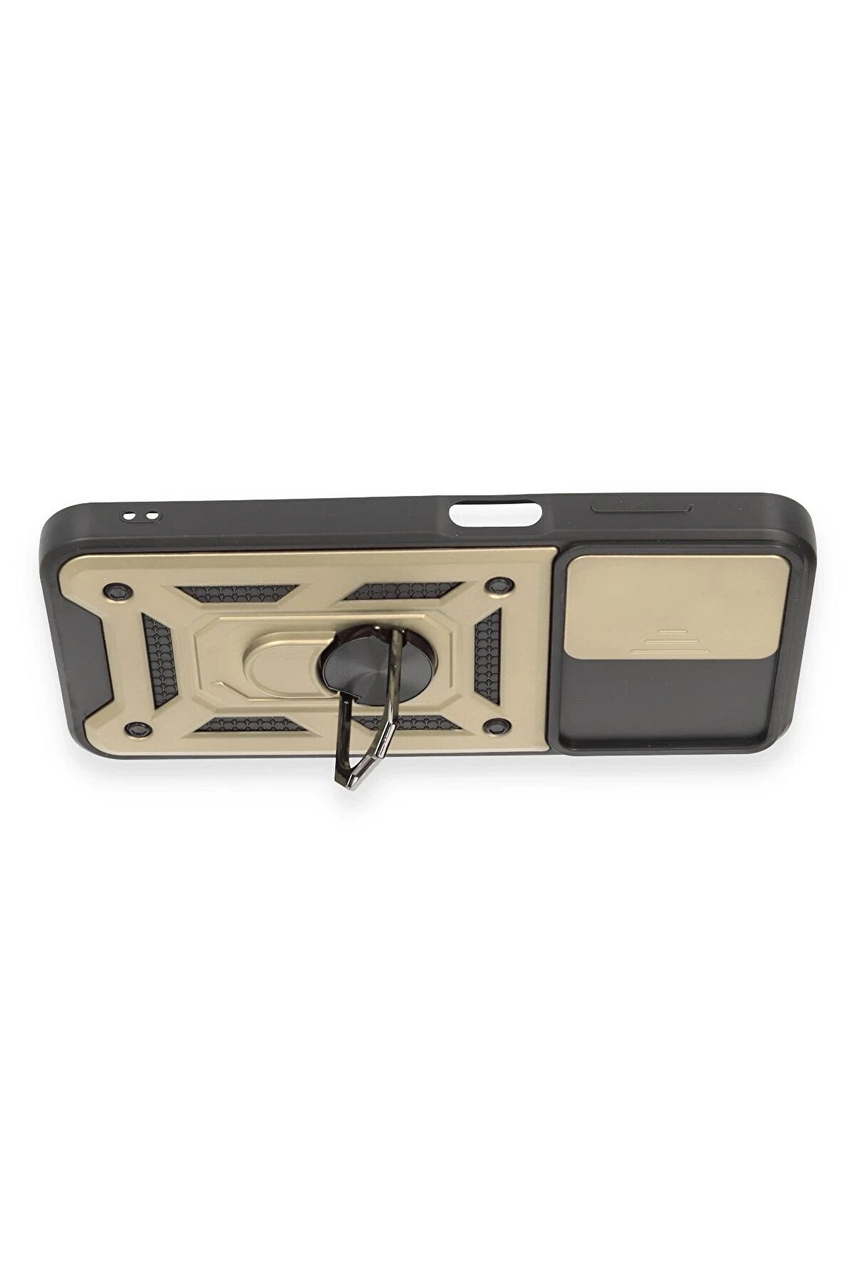 Samsung Galaxy A14 4G Kılıf Pars Lens Y&uuml;z&uuml;kl&uuml; Si̇li̇kon - Gold - Dropx9531-9571