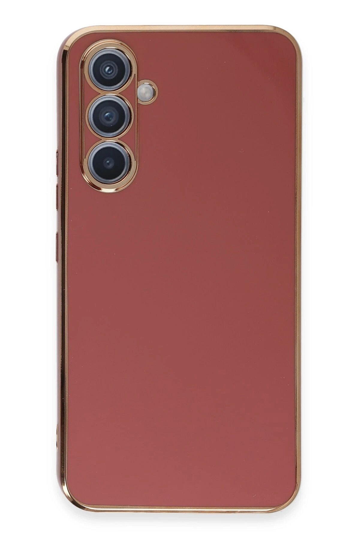 CepteToptan Samsung Galaxy A54 5G Kılıf Volet Silikon - Kırmızı - DROPX6286-2888