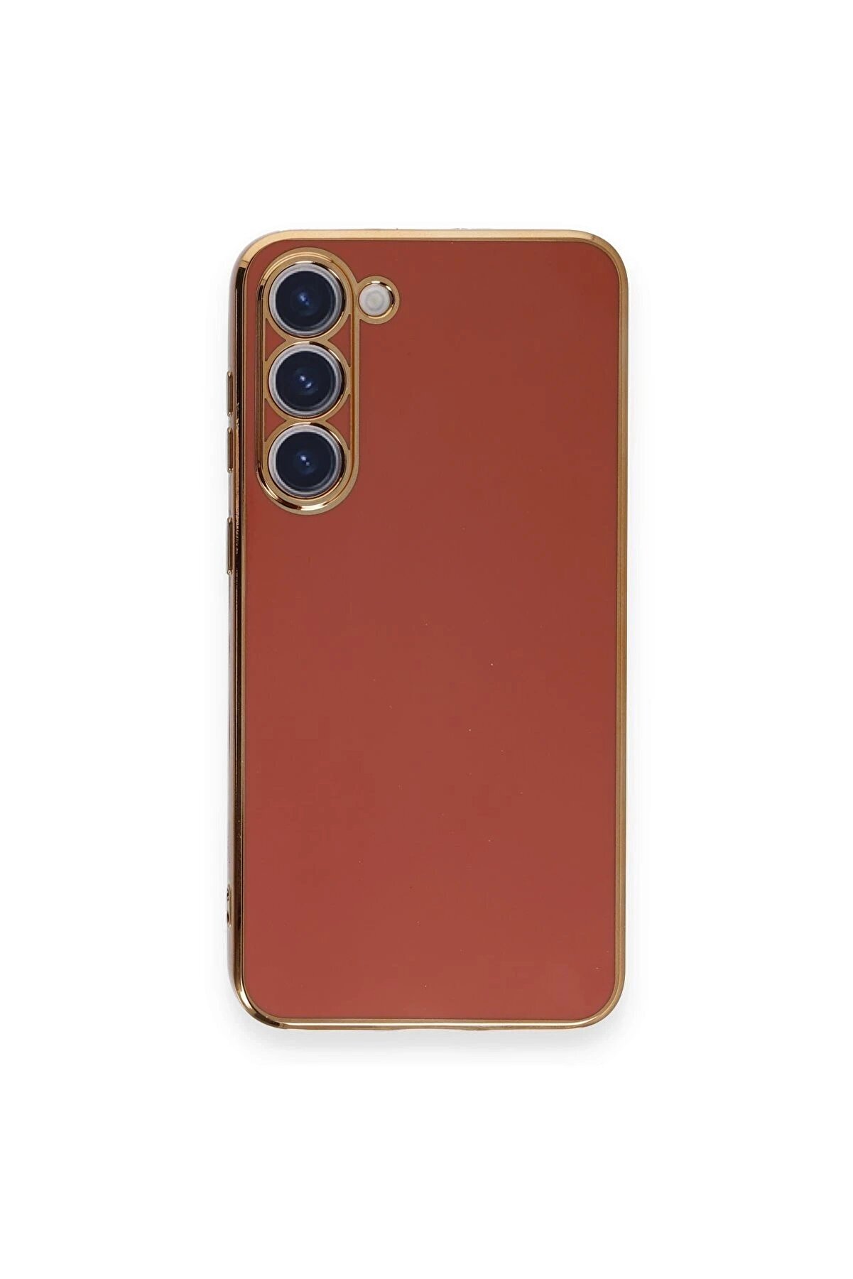 CepteToptan Samsung Galaxy S23 Plus Kılıf Volet Silikon - Kırmızı - DROPX8649-7236