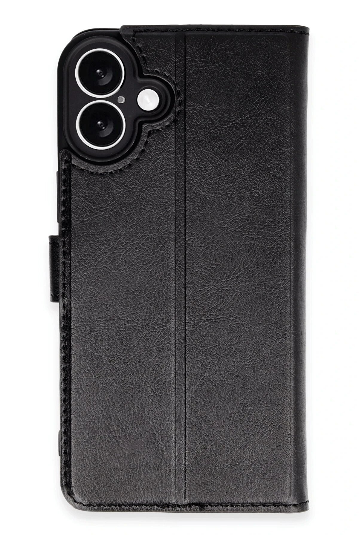 CepteToptan iPhone 16 Plus Kılıf Trend S Plus Kapaklı Kılıf - Siyah - DROPX5139-5121