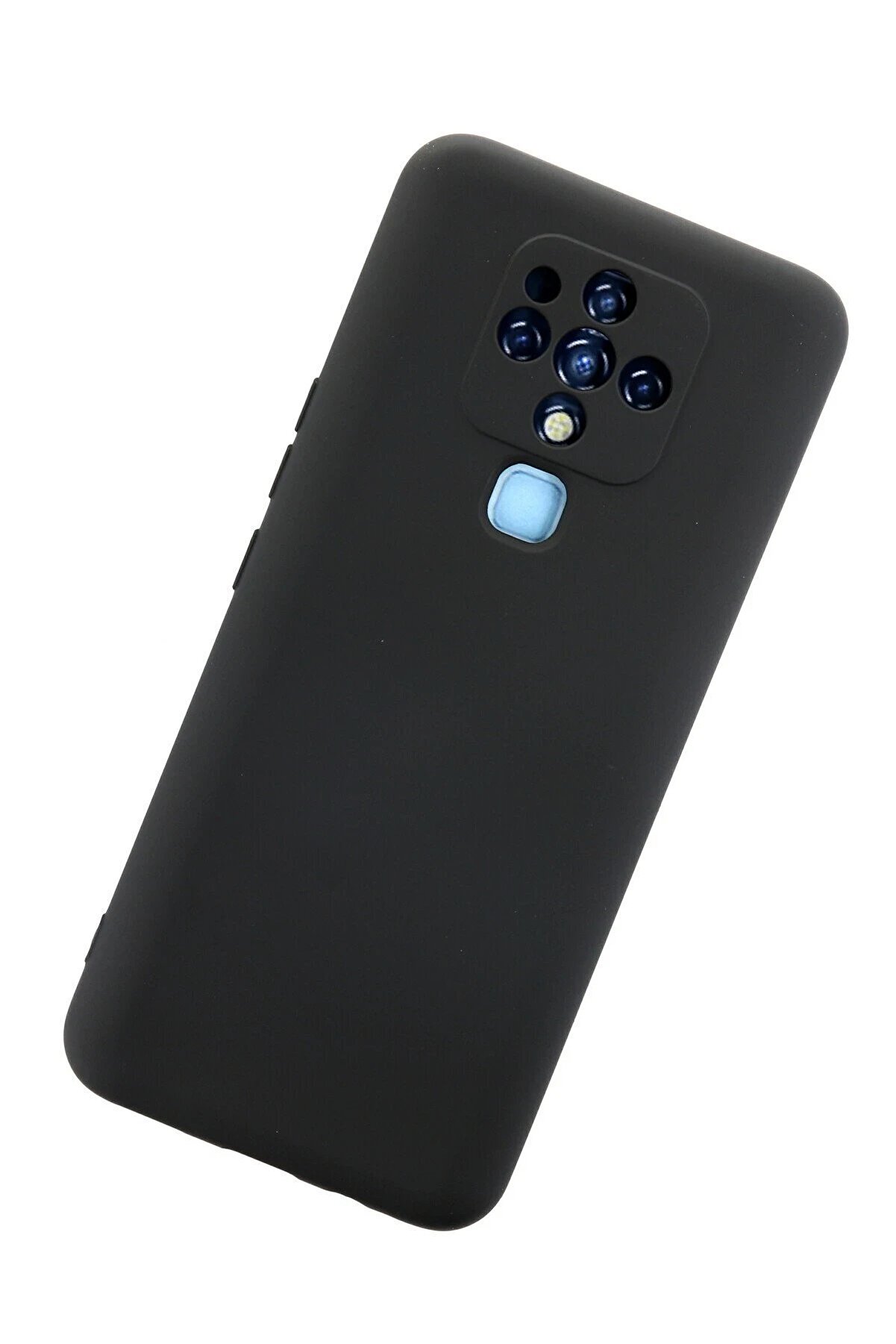 Tecno Camon 16 Kılıf Nano İçi̇ Kadi̇fe Si̇li̇kon - Si̇yah - Dropx7754-9923