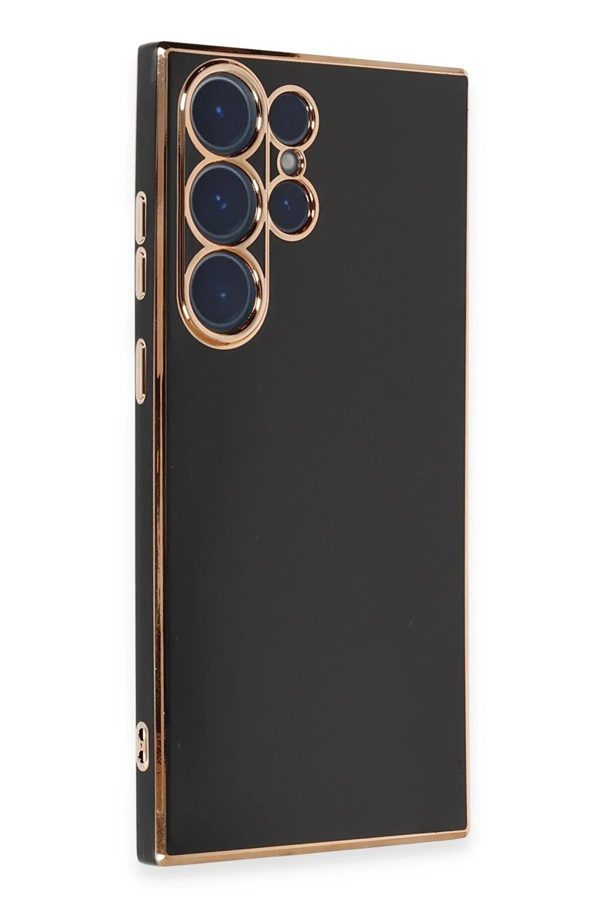 Samsung Galaxy S23 Ultra Kılıf Volet Si̇li̇kon - Si̇yah - Dropx6148-2599