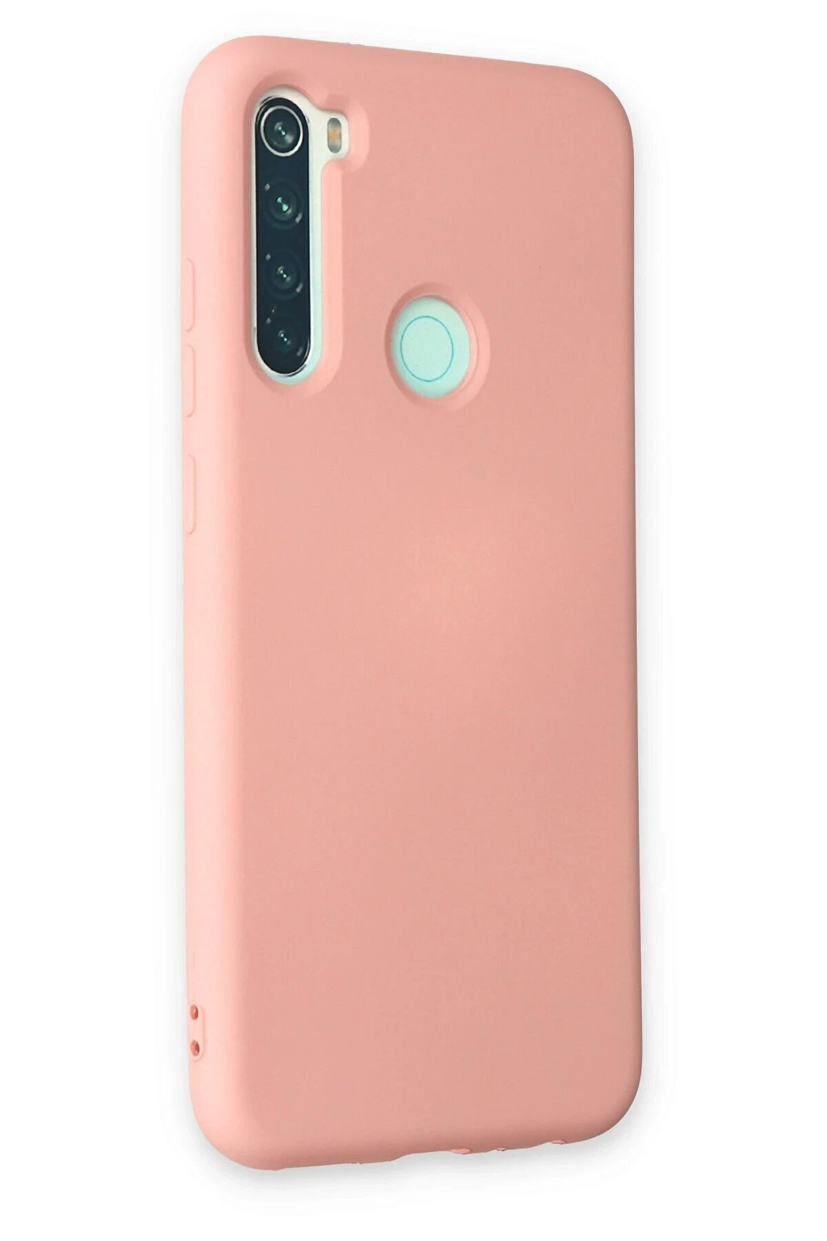 Xi̇aomi̇ Redmi̇ Note 8 Kılıf Nano İ&ccedil;i̇ Kadi̇fe Si̇li̇kon - Pudra - Dropx6760-8377