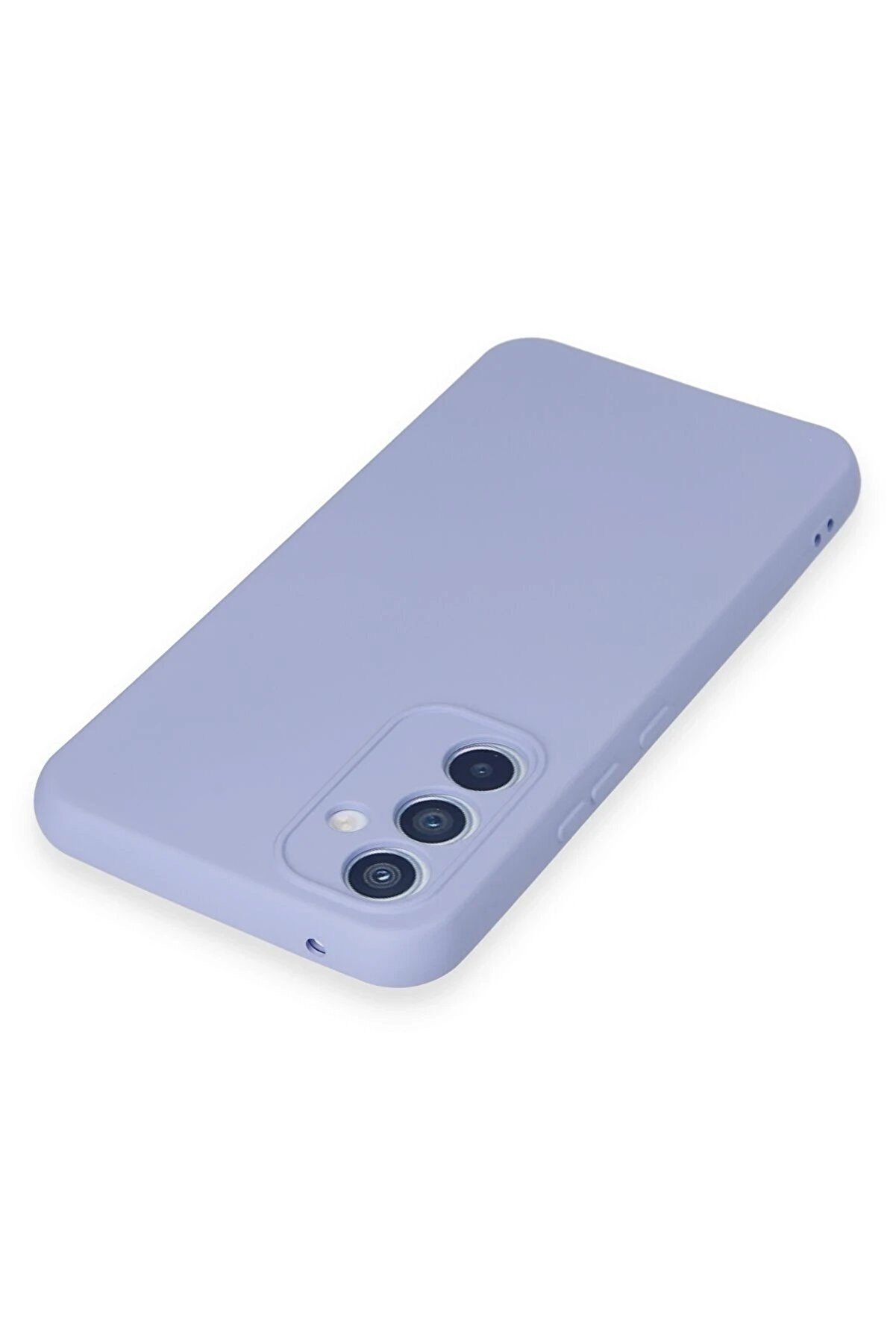 Samsung Galaxy A54 5G Kılıf Nano İ&ccedil;i̇ Kadi̇fe Si̇li̇kon - Li̇la - Dropx2477-5238