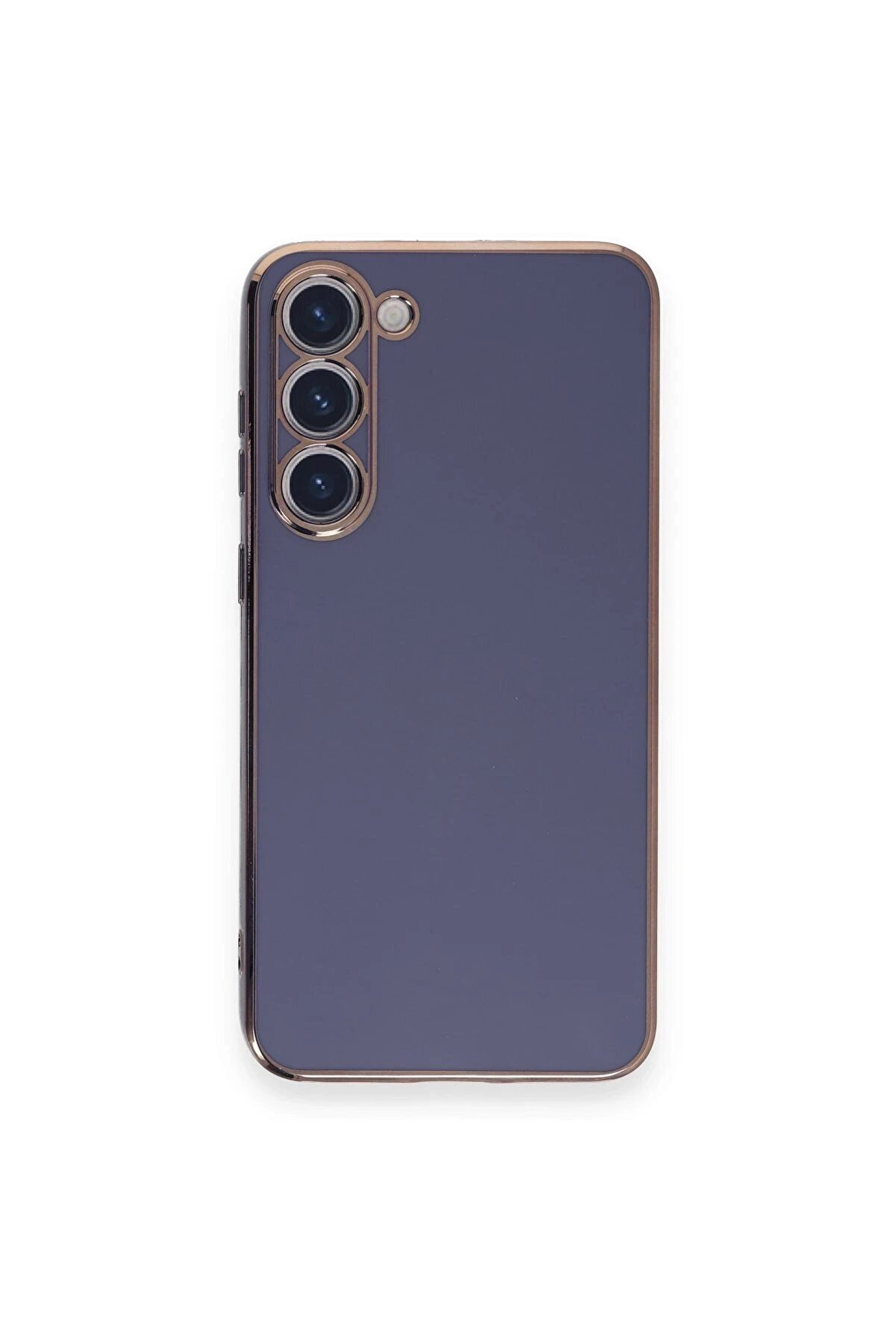 CepteToptan Samsung Galaxy S23 Plus Kılıf Volet Silikon - Mavi - DROPX4706-7067