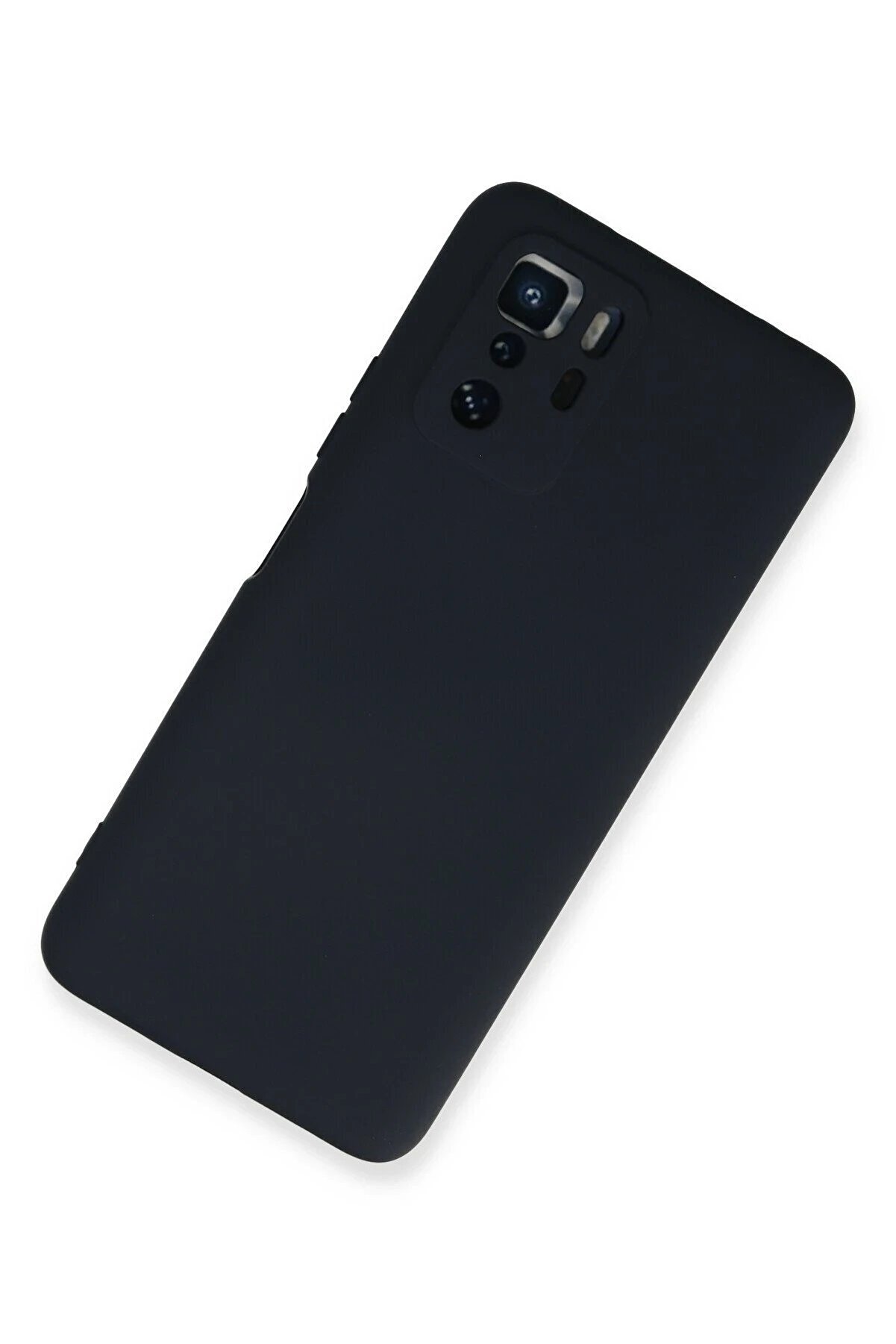 Xi̇aomi̇ Poco X3 Gt Kılıf Nano İçi̇ Kadi̇fe Si̇li̇kon - Laci̇vert - Dropx3183-6774