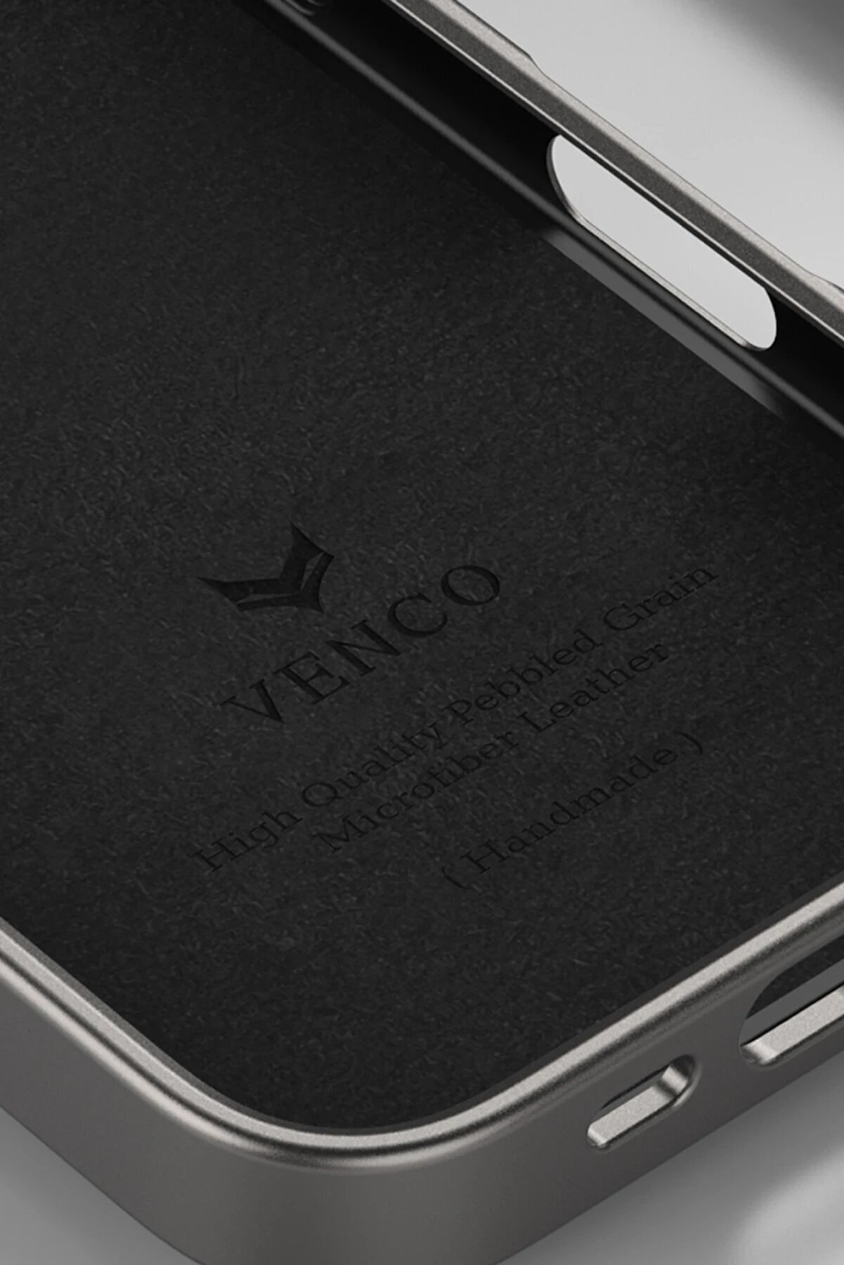 Venco İphone 16 Pro Vi̇per Kapak - Si̇yah