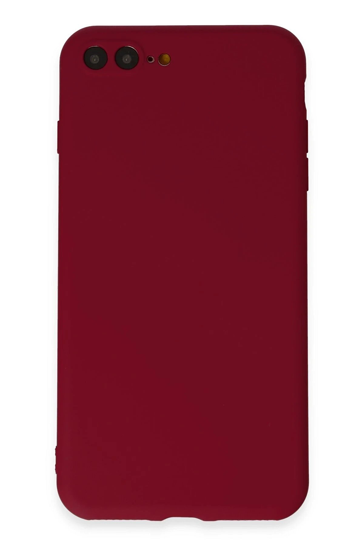 MertUS Newface iPhone 7 Plus Kılıf First Silikon - Bordo