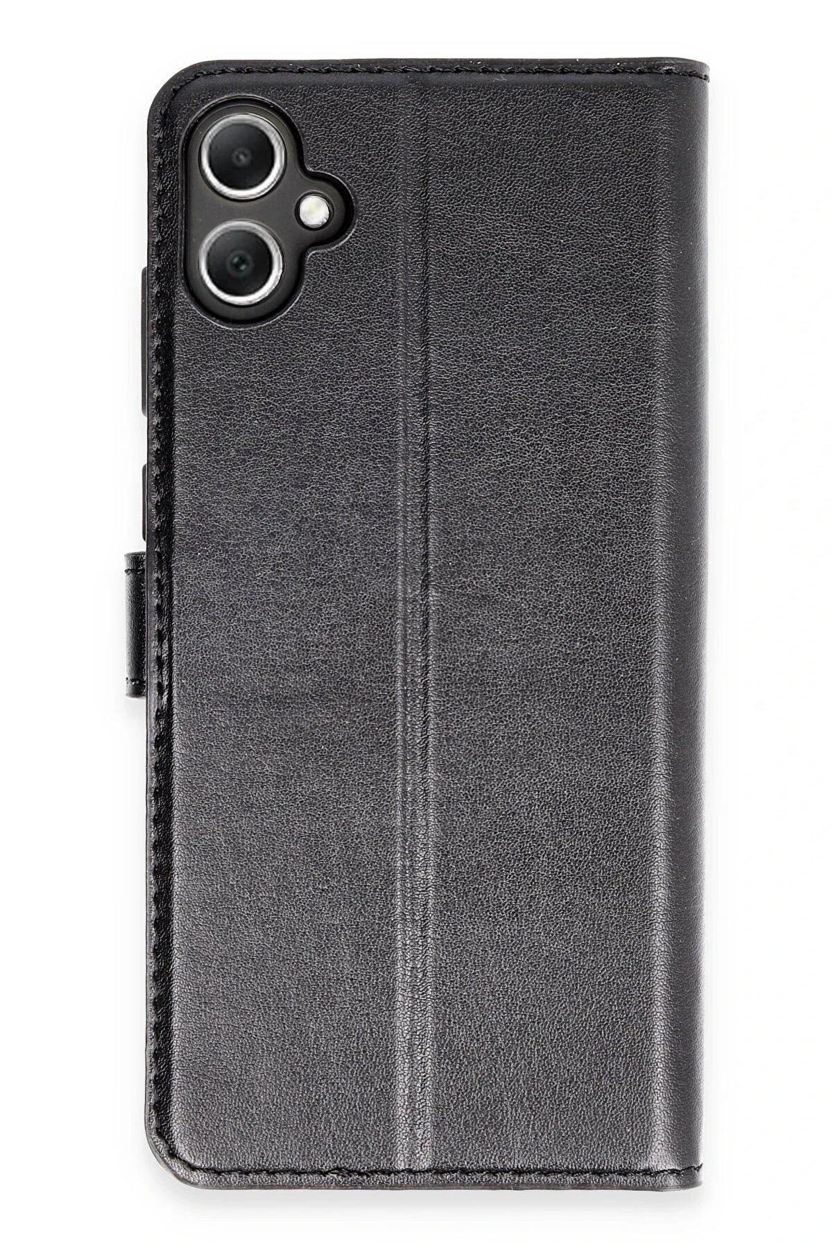 CepteToptan Samsung Galaxy A05 Kılıf Trend S Plus Kapaklı Kılıf - Siyah - DROPX8850-2207