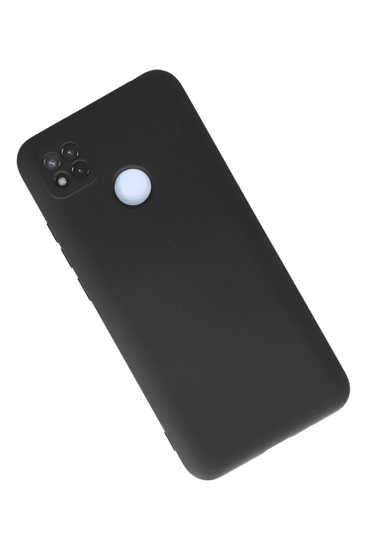 Xi̇aomi̇ Redmi̇ 9C Kılıf Nano İçi̇ Kadi̇fe Si̇li̇kon - Gri̇ - Dropx3373-9076