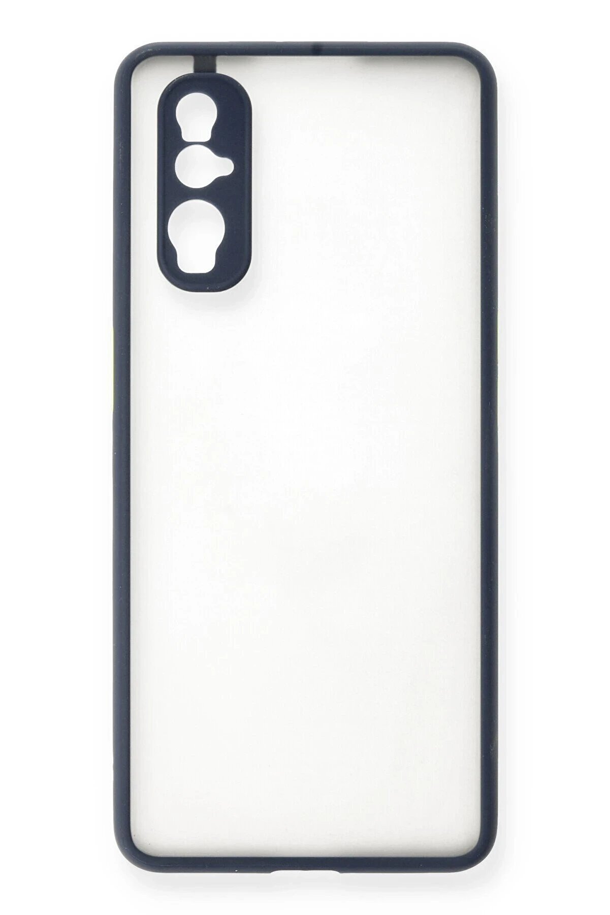 CepteToptan Oppo Find X2 Kılıf Montreal Silikon Kapak - Lacivert - DROPX2974-4502