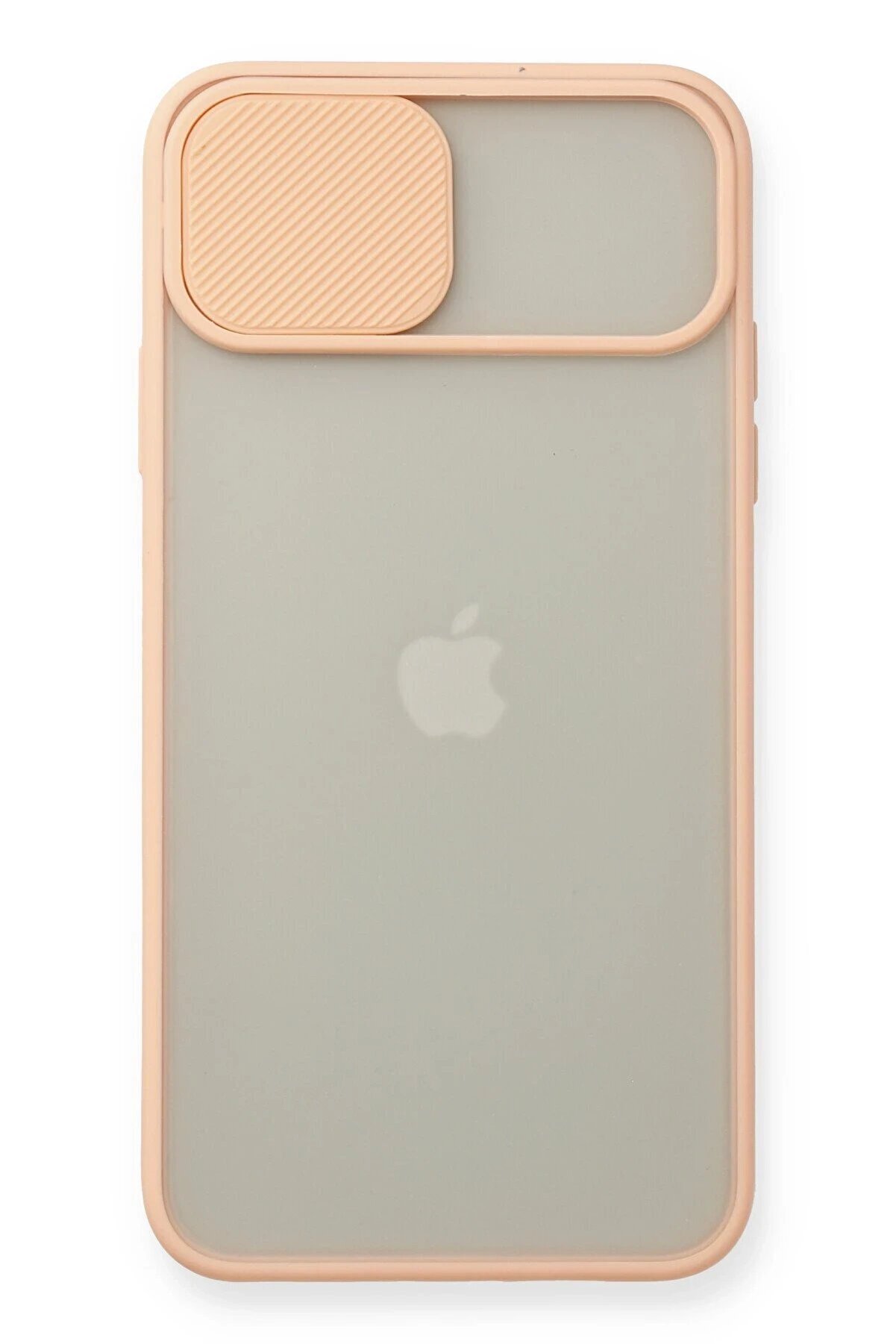 İphone 11 Pro Max Kılıf Palm Buzlu Kamera Sürgülü Si̇li̇kon - Pembe - Dropx2491-1507