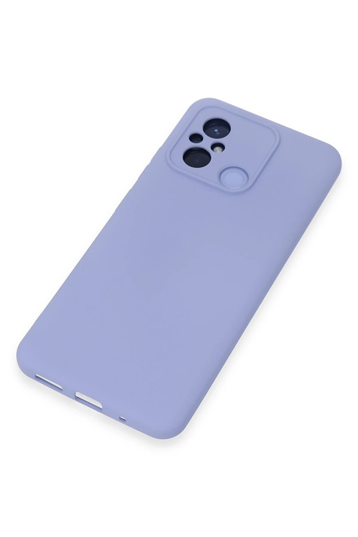 Xi̇aomi̇ Redmi̇ 12C Kılıf Nano İçi̇ Kadi̇fe Si̇li̇kon - Li̇la - Dropx8163-1683